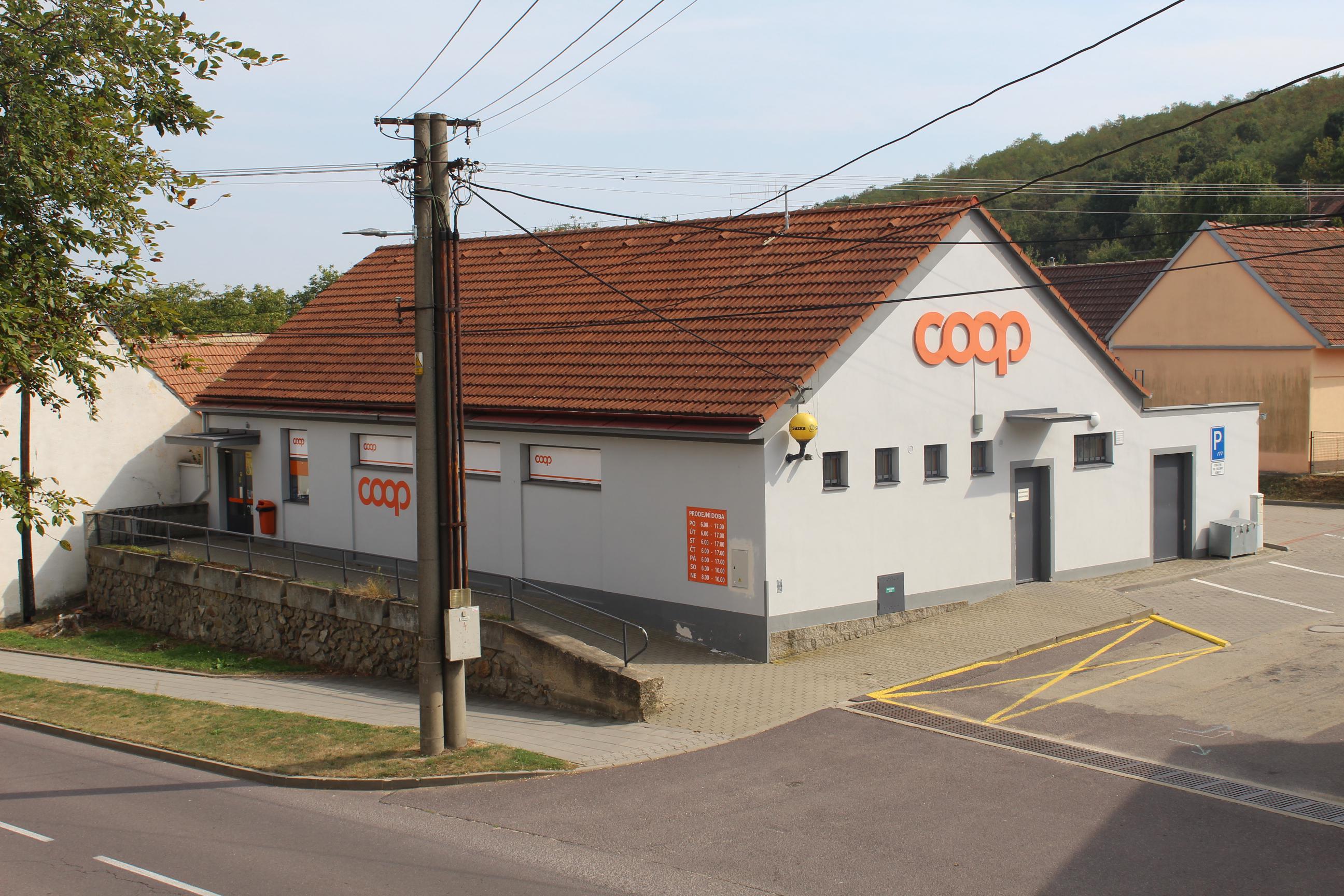 JEDNOTA, spotřební družstvo, Moravský Krumlov – COOP