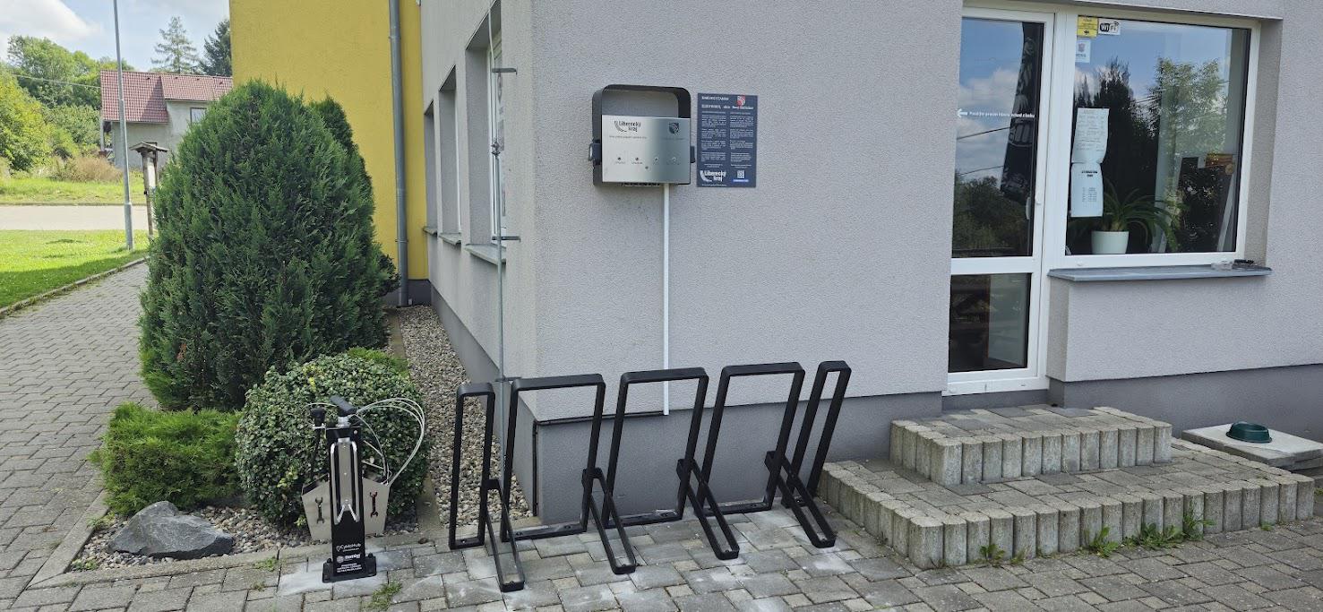 Nabíjecí stanice Centrum pro vzdělávání a kulturu Nový Oldřichov