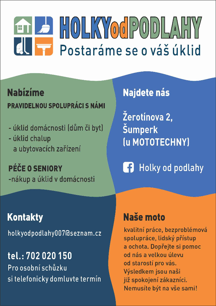 Holky od podlahy - úklidy - Lenka Šalková foto 3