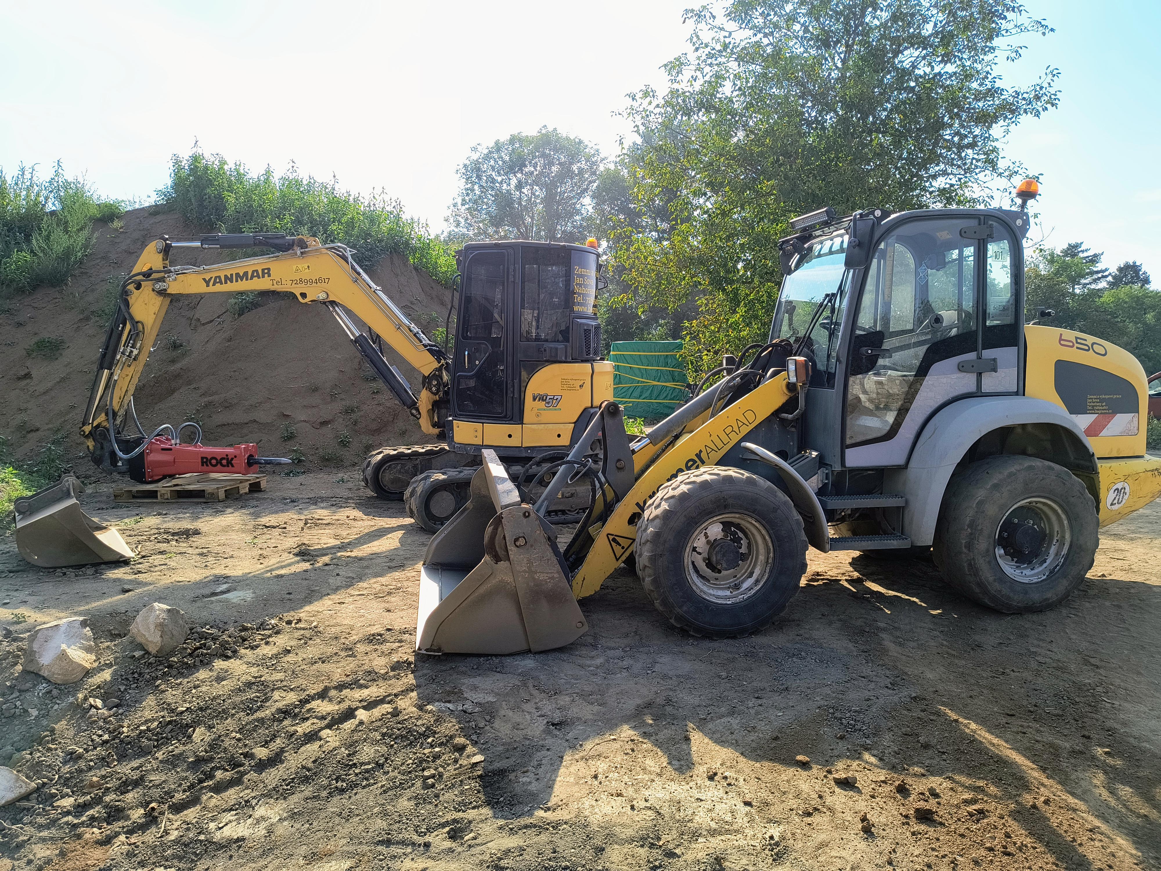 Zemní a výkopové práce, autodoprava Jan Sova foto 2