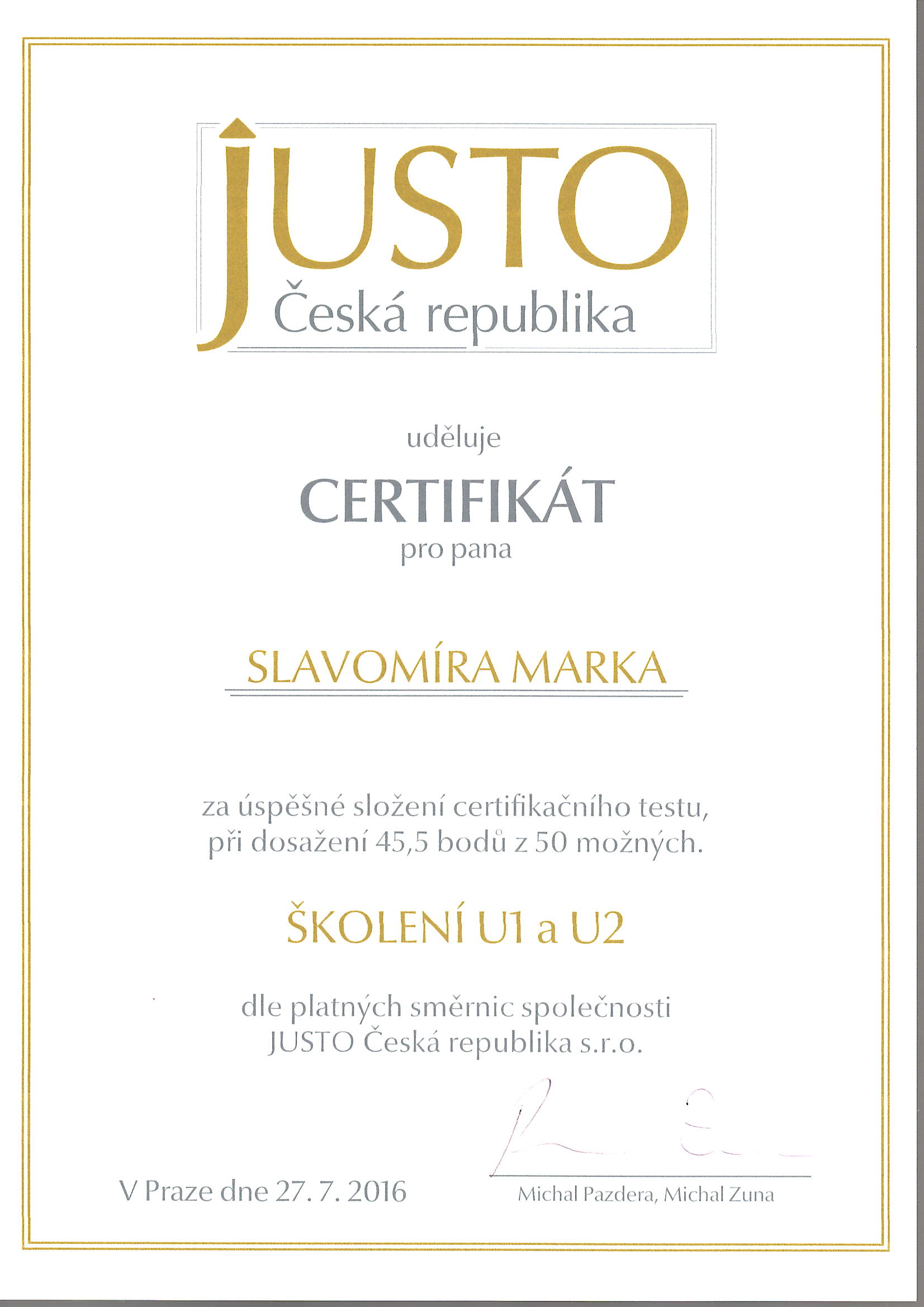 Slavomír Marek JUSTO foto 3