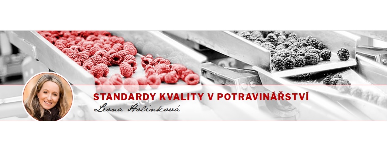 Ing. Leona Holinková - Standardy kvality/jakosti v potravinářství foto 2