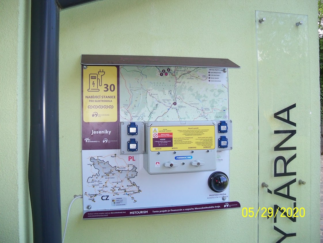 Nabíjecí stanice Wellness hotel Sauna