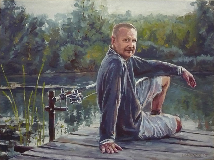 Olga Cermanová - malba portrétů na zakázku foto 4