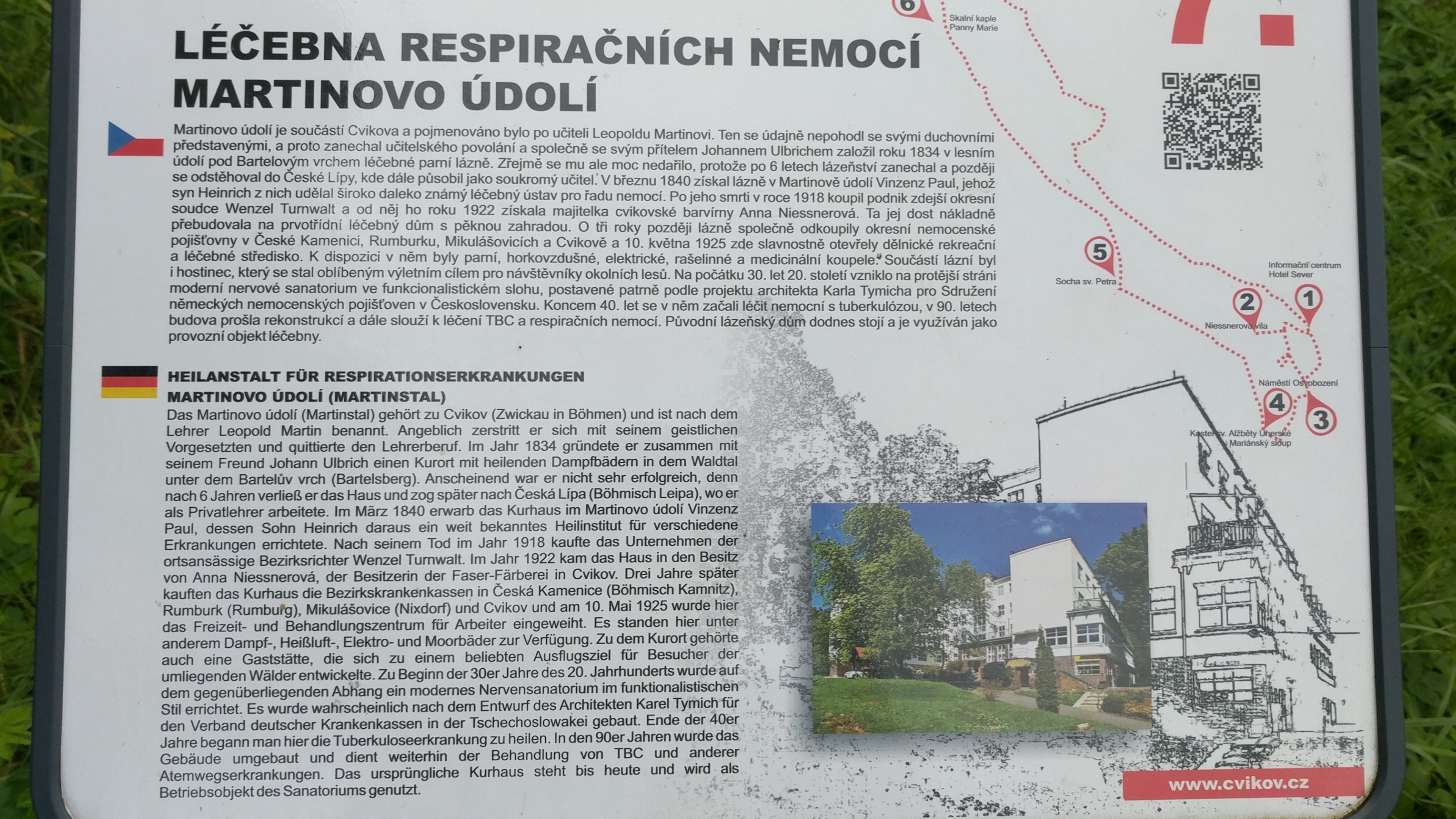 Léčebna respiračních nemocí Cvikov foto 2