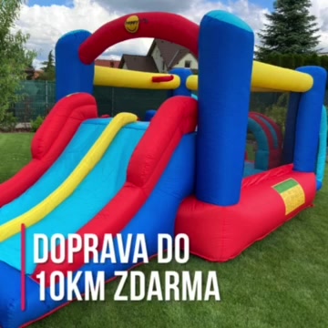 Půjčovna skákacích nafukovacích hradů - Nafouknito.cz foto 2 (náhled videa)
