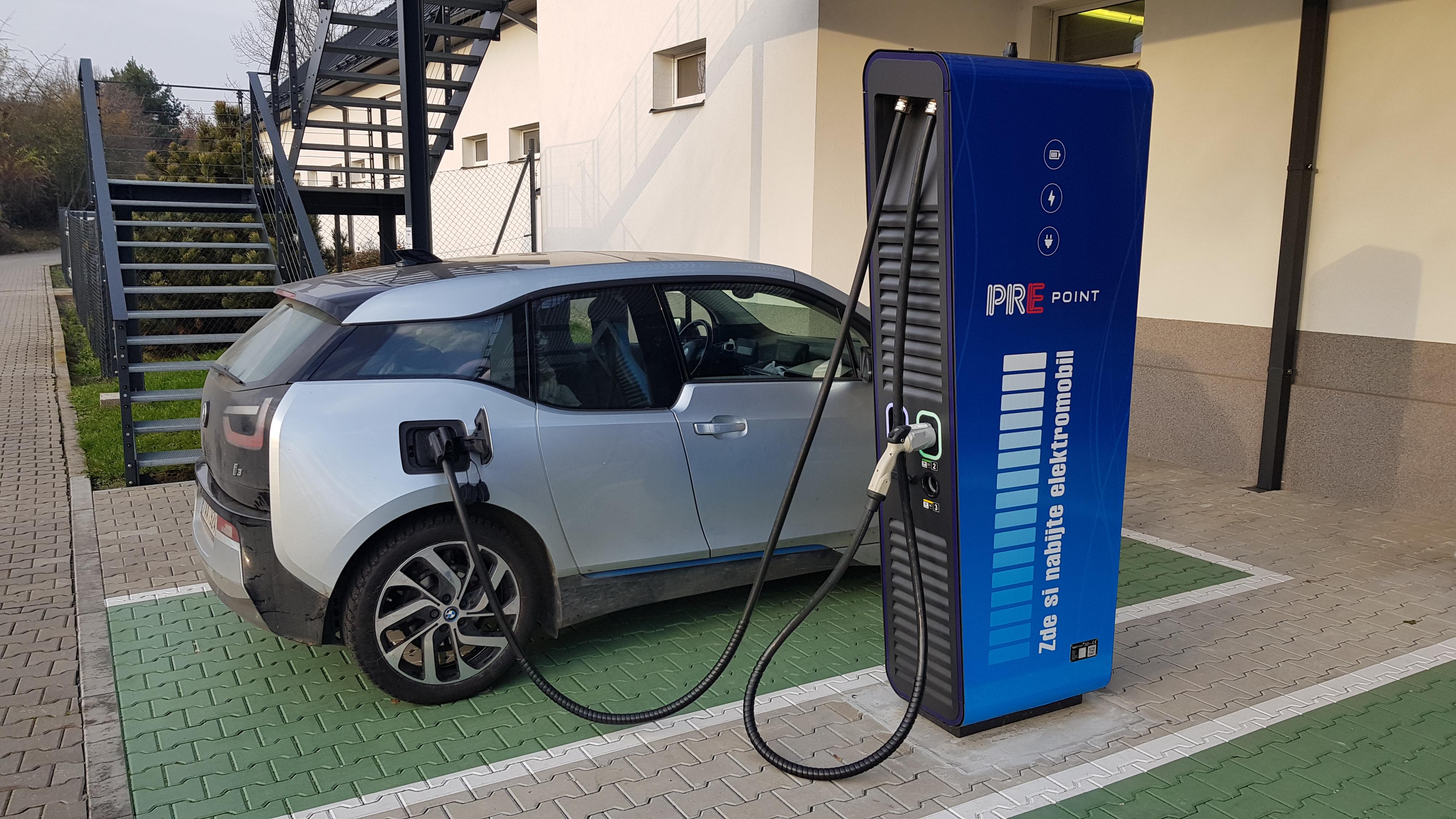 PREpoint - nabíjecí stanice PRE