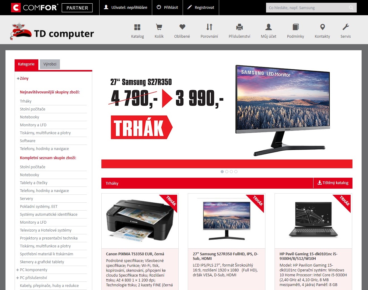 TD computer | e-shop foto 2