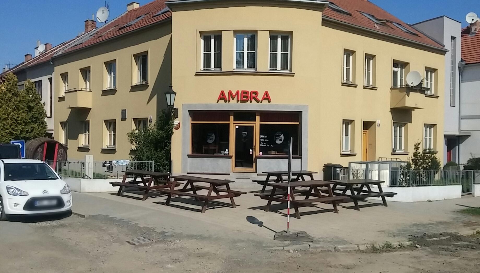 Restaurant dalešického pivovaru AMBRA
