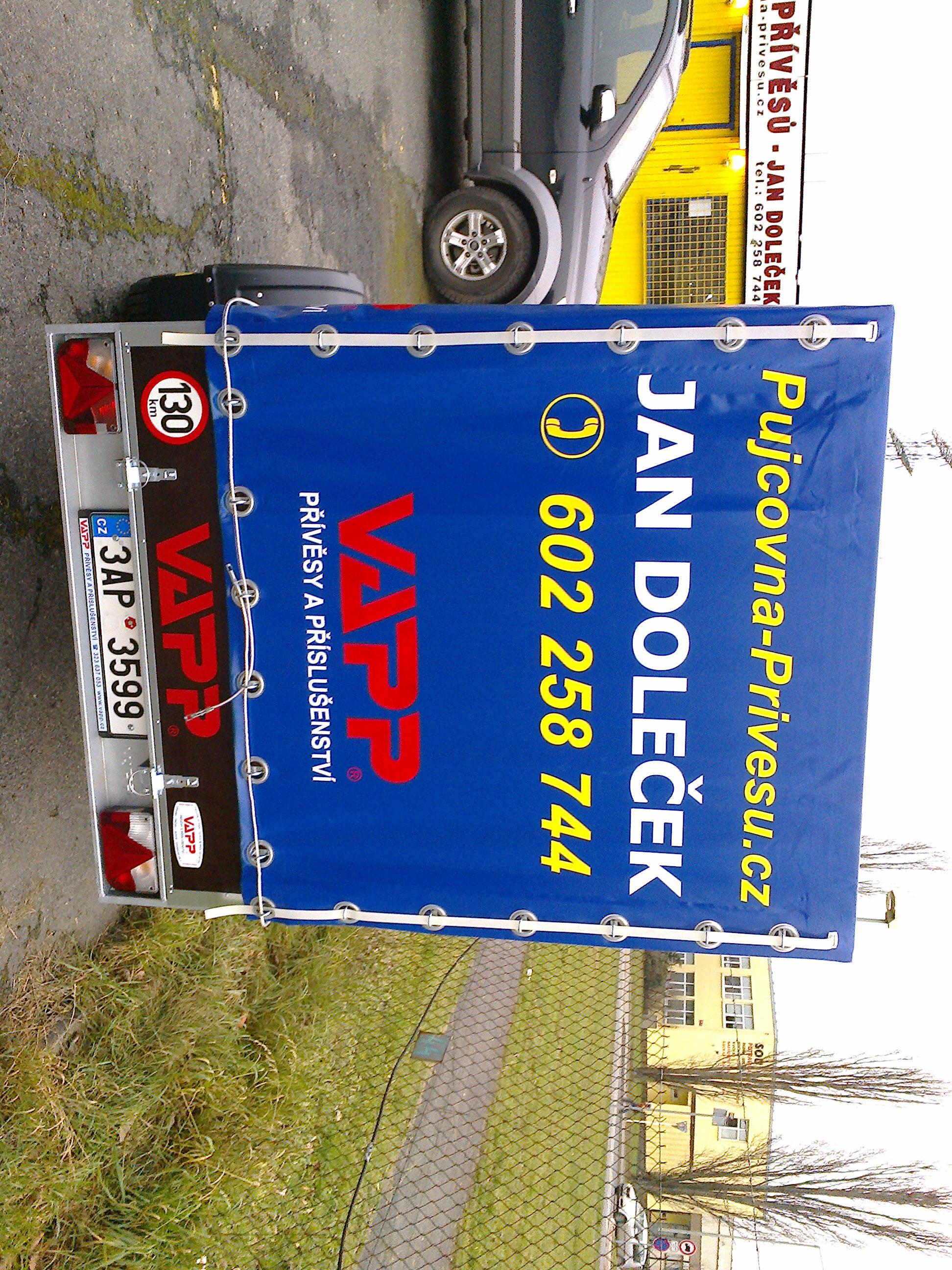 Půjčovna přívěsů Jan Doleček foto 2