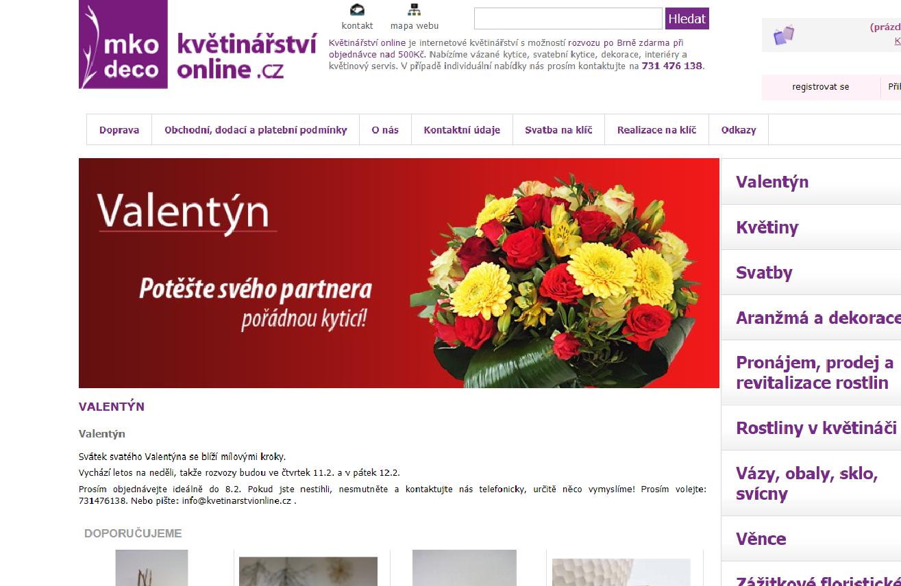 Kvetinarstvionline.cz foto 2
