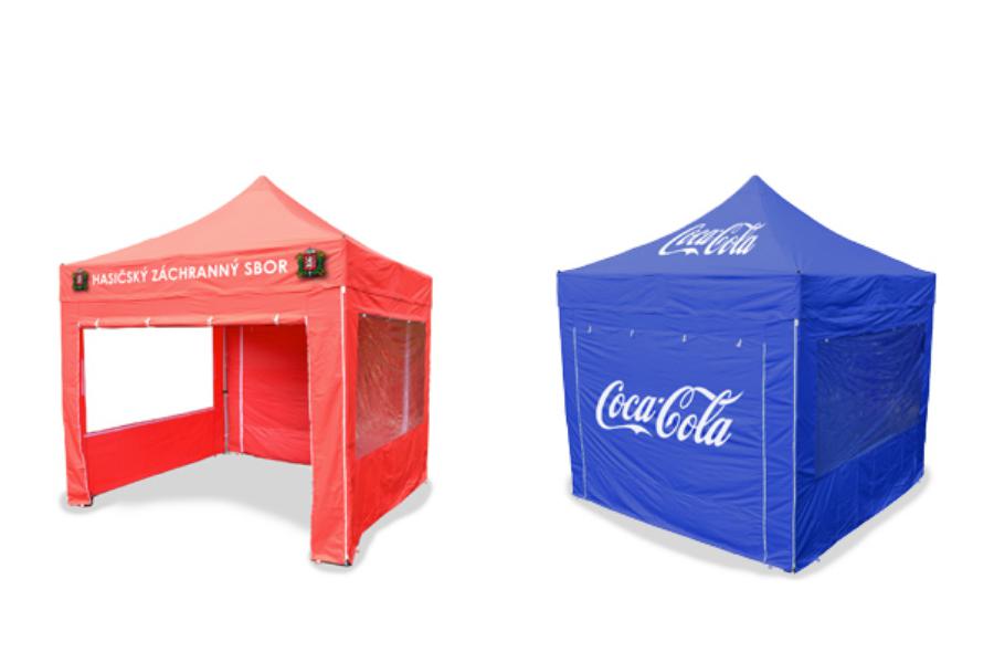 Reklamní potisk - potisk stanů