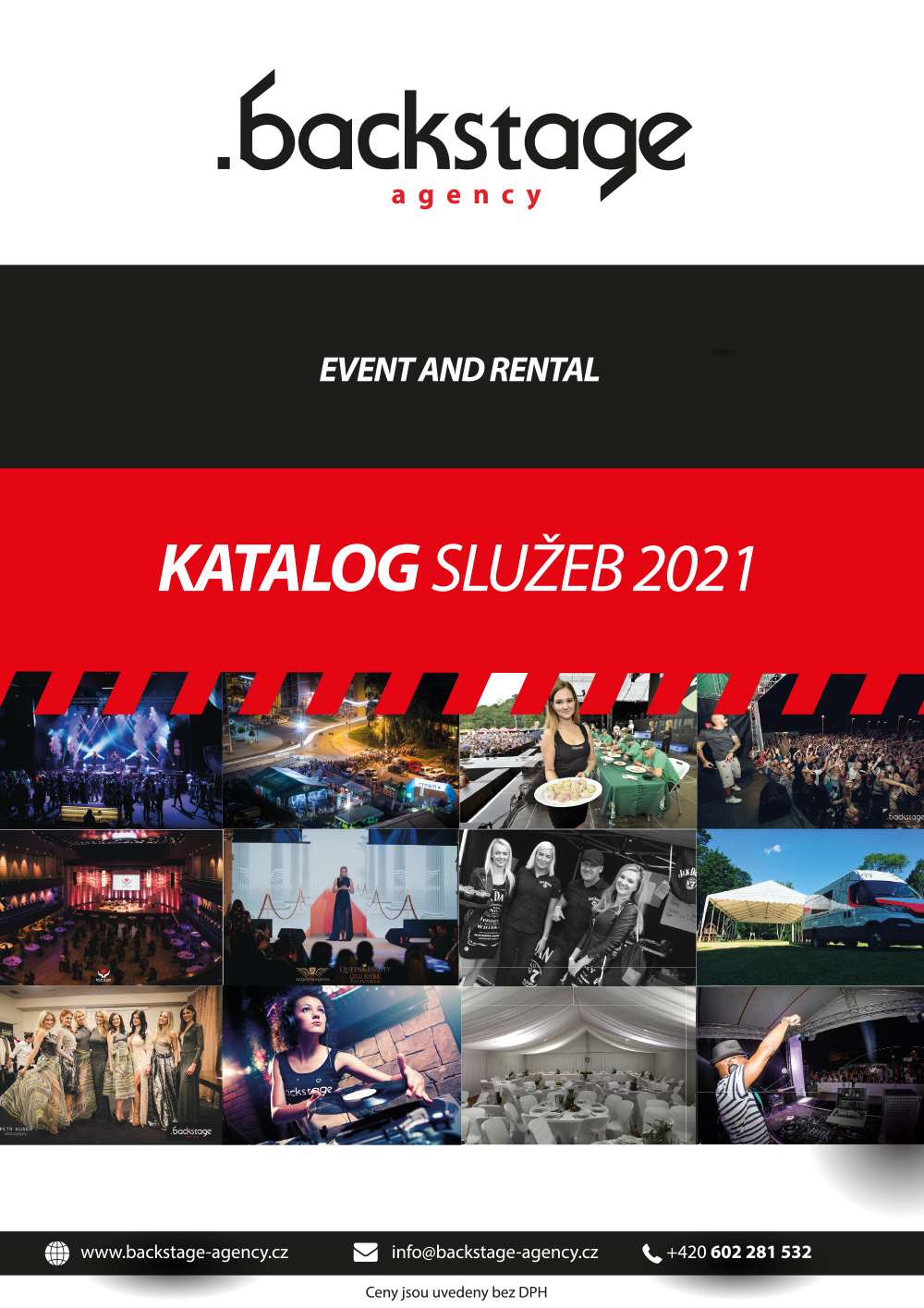 Backstage agency - pronájem vybavení pro akce foto 2