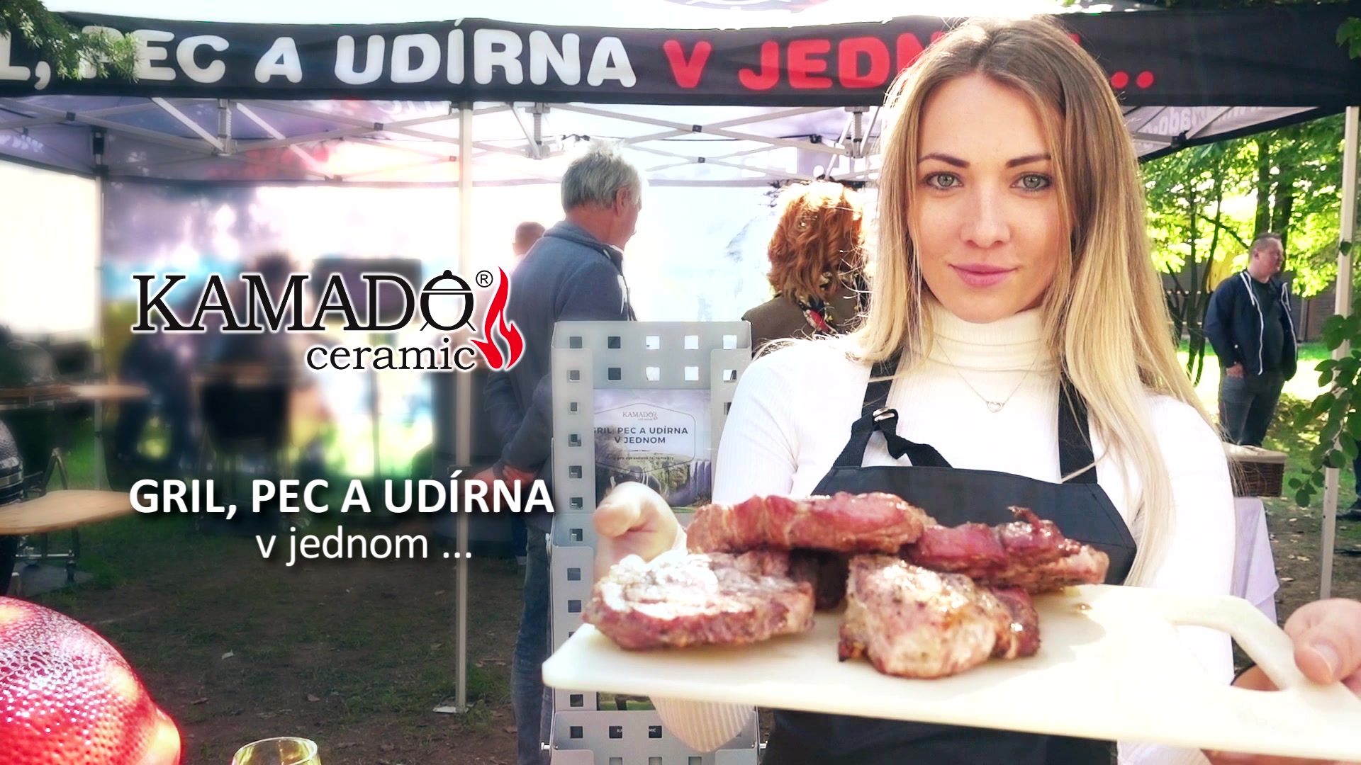 KAMADO ceramic foto 2 (náhled videa)