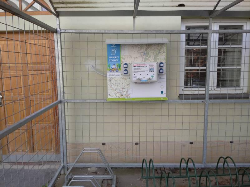 Nabíjecí stanice Informační centrum Šternberk