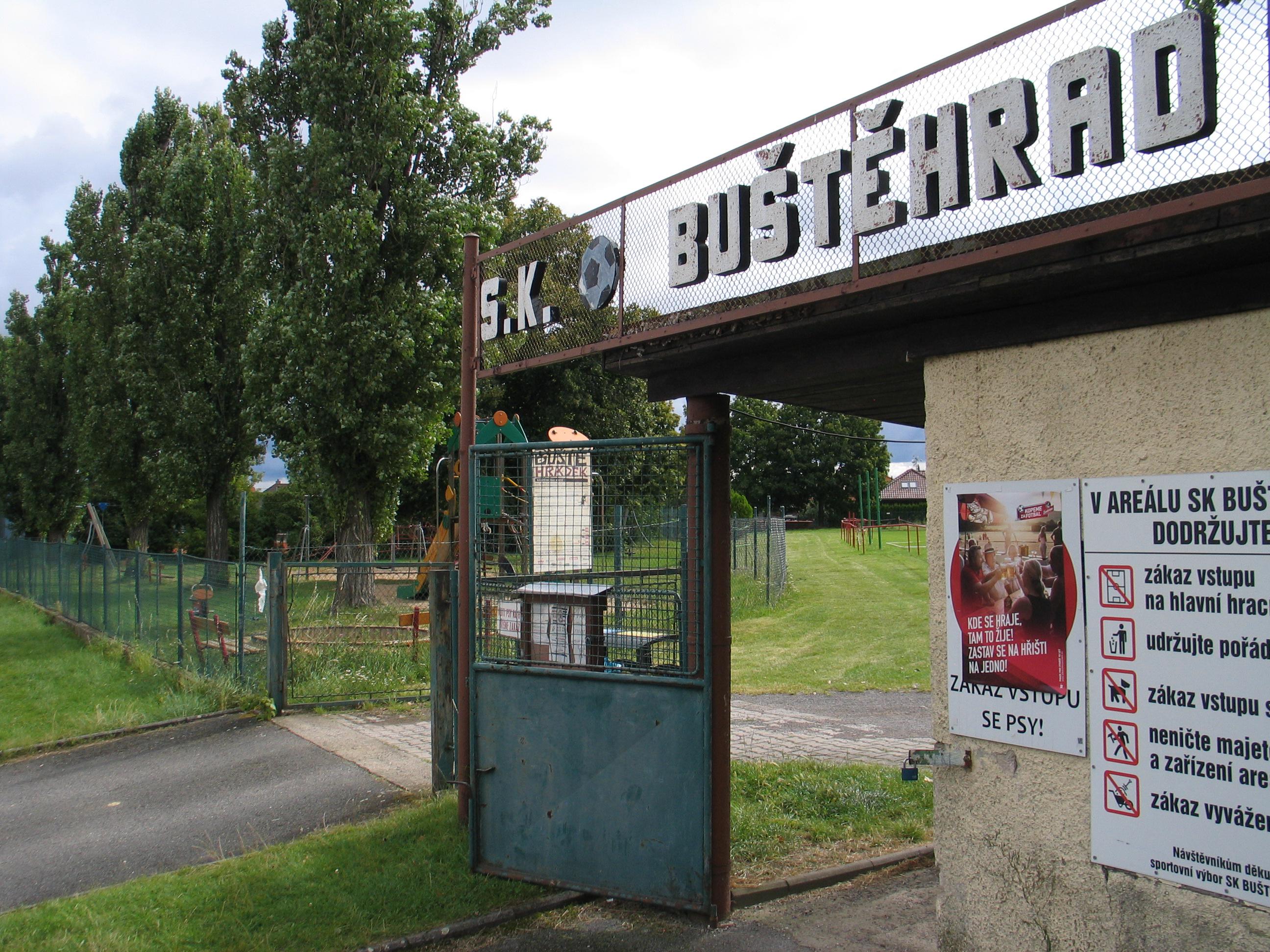 Fotbalové hřiště SK Buštěhrad