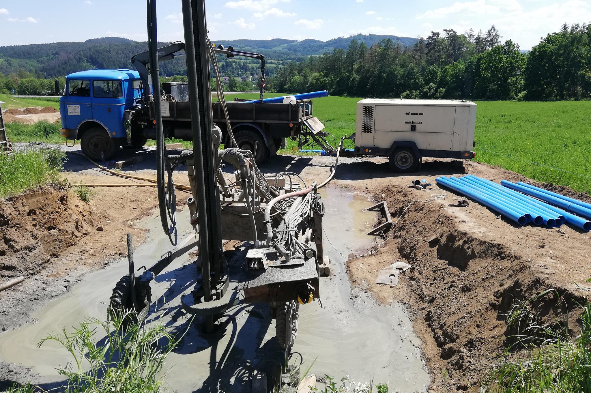 Vrtané studny Adamec