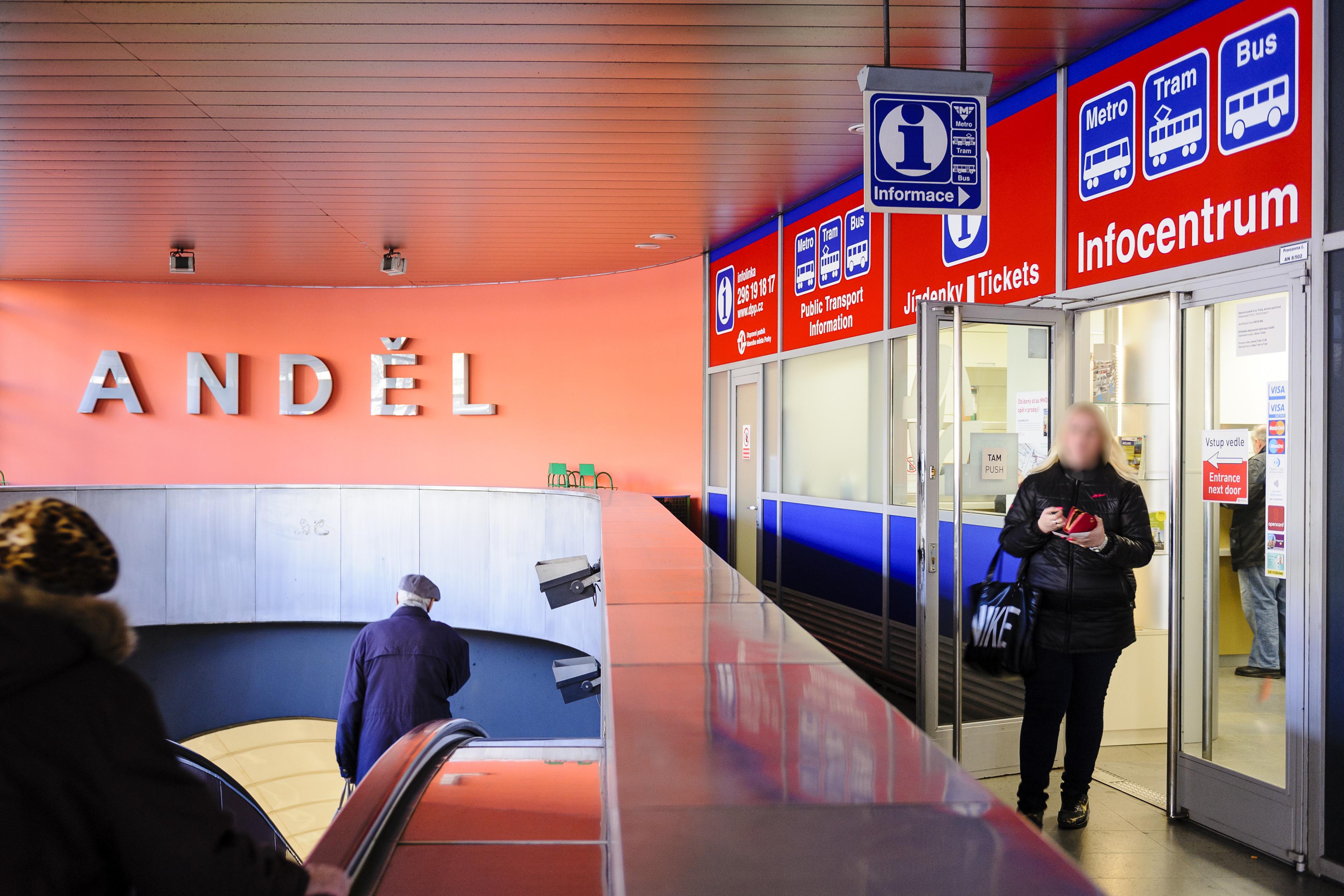 Dopravní podnik hl. m. Prahy – Infocentrum Anděl