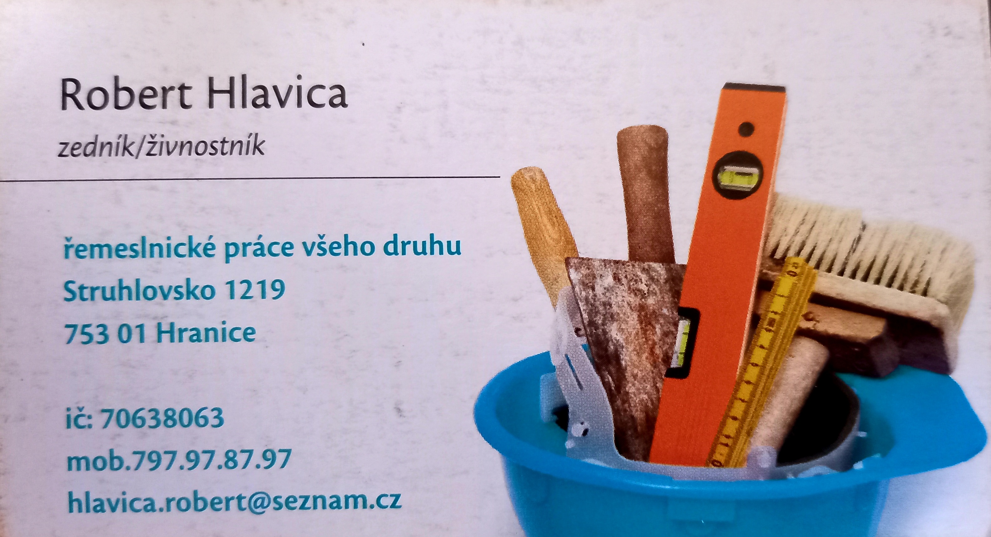 Zednictví Robert Hlavica foto 2