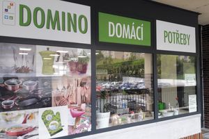 Firemní grafika Prodejna DOMINO