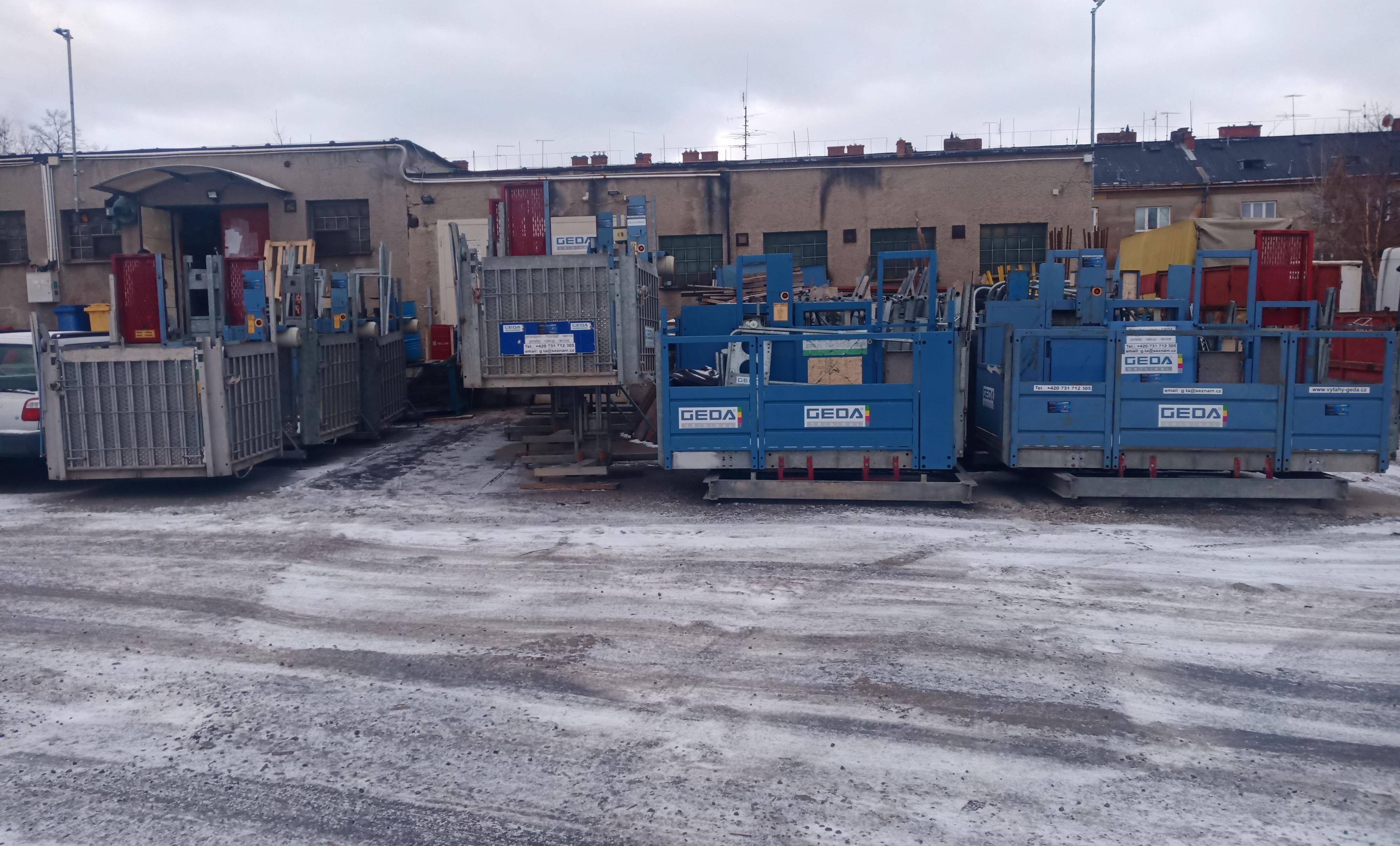 Stavební výtahy Geda