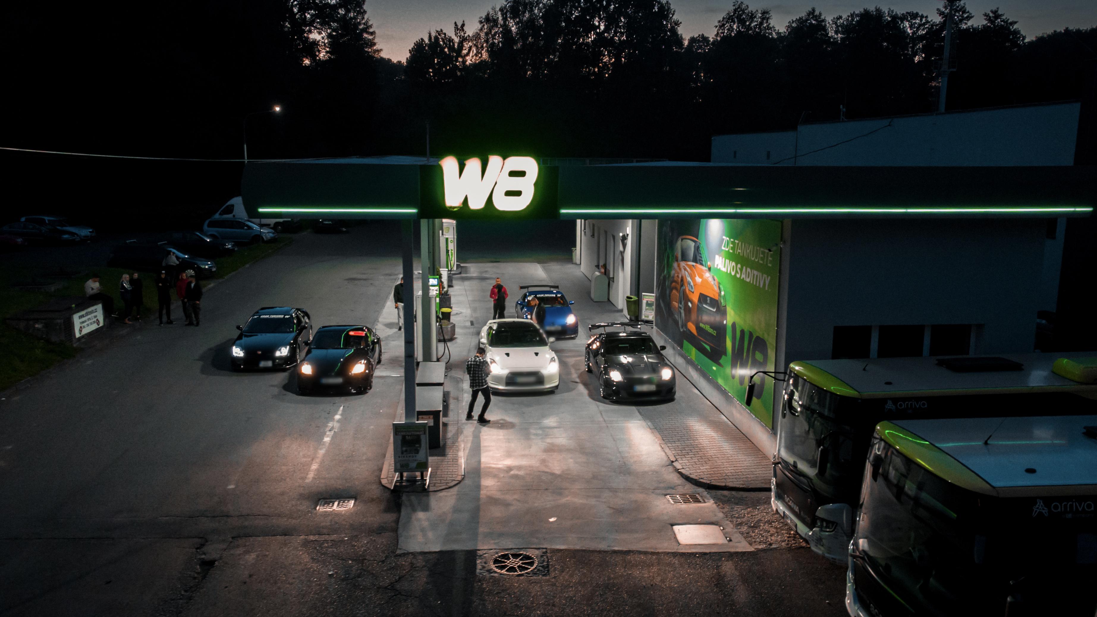 W8 Čerpací stanice