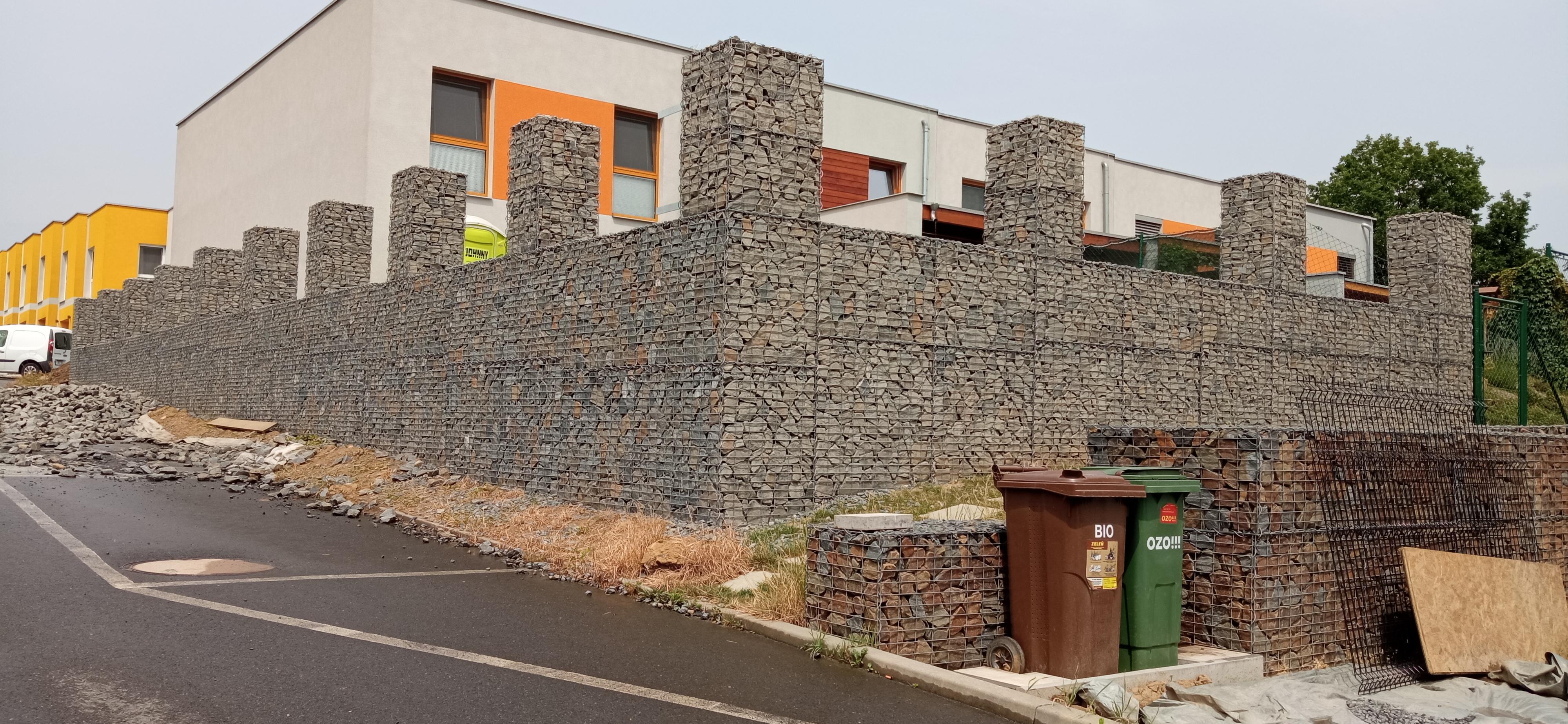 Gabiony - Stavby - Ostrava foto 2