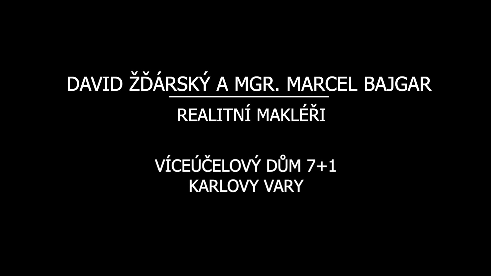David Žďárský  Reality foto 2 (náhled videa)