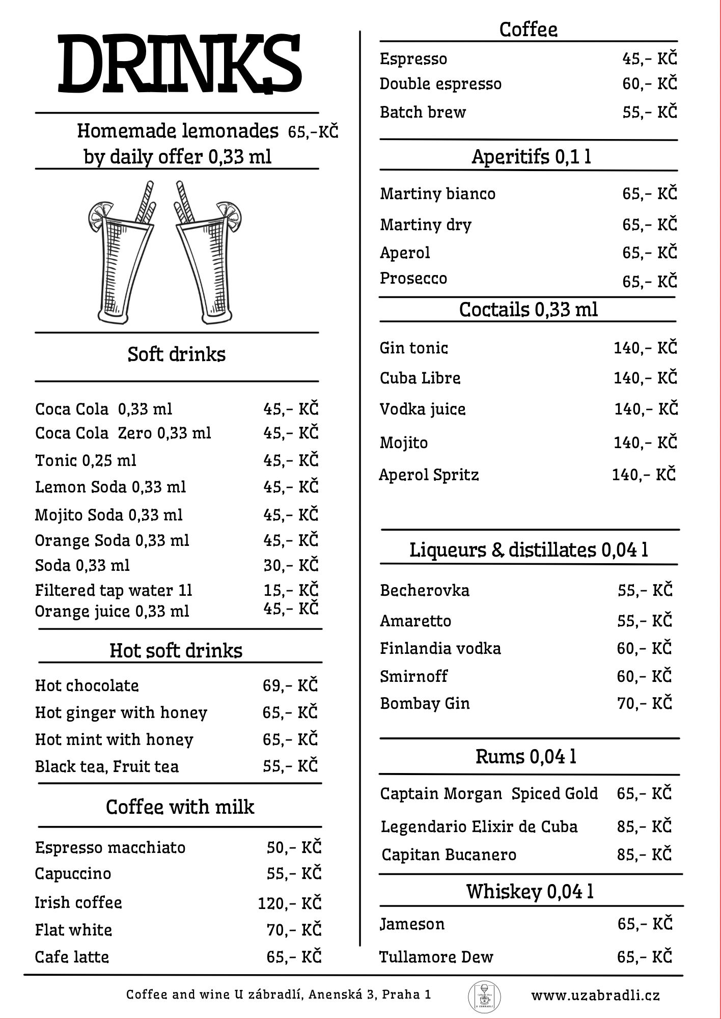 Coffee and wine U zábradlí foto 6