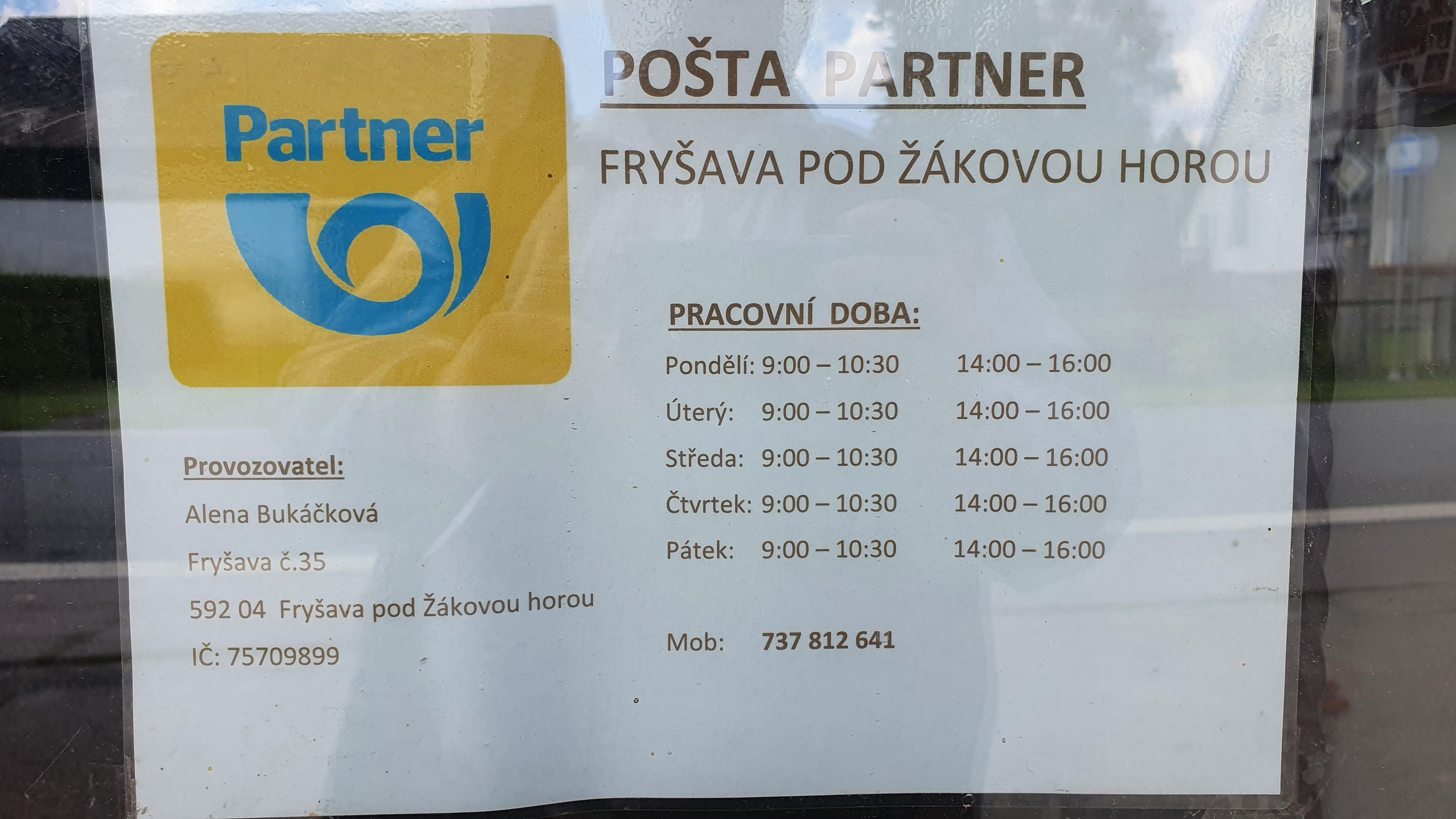 Pošta Fryšava pod Žákovou horou foto 4