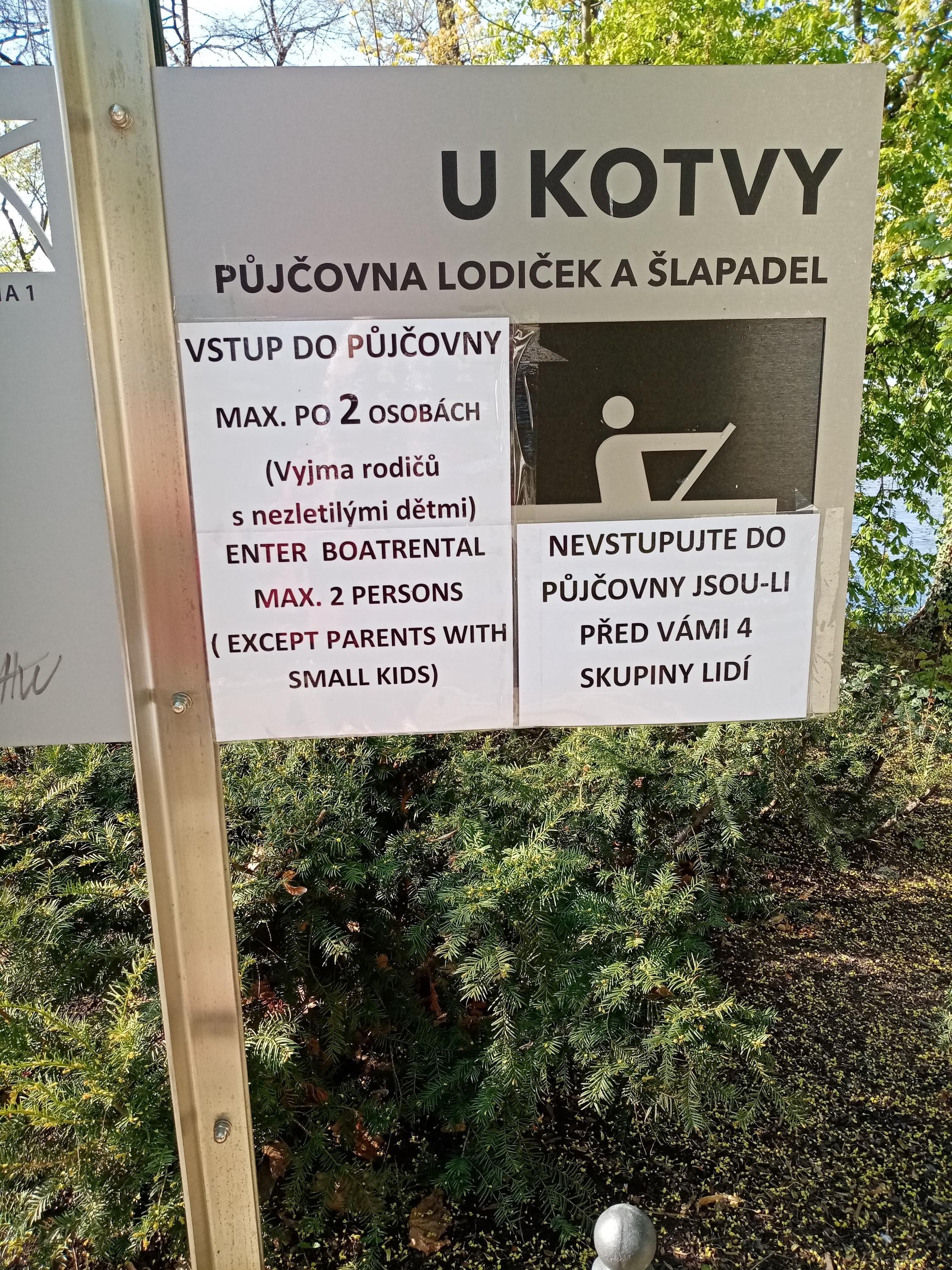 Půjčovna lodiček a šlapadel U Kotvy foto 4