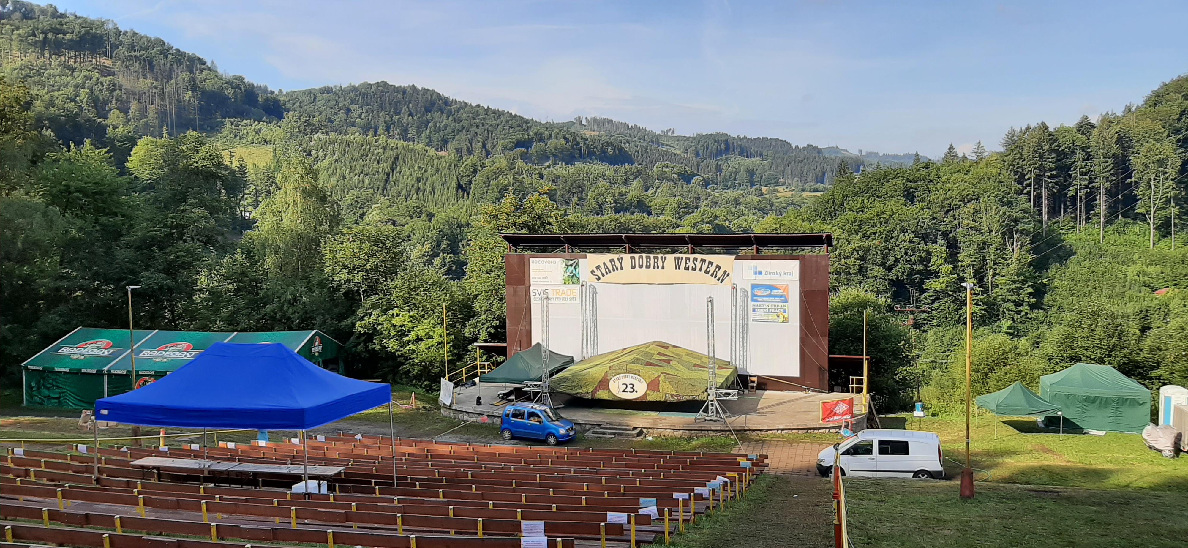 Letní kino Bystřička foto 5