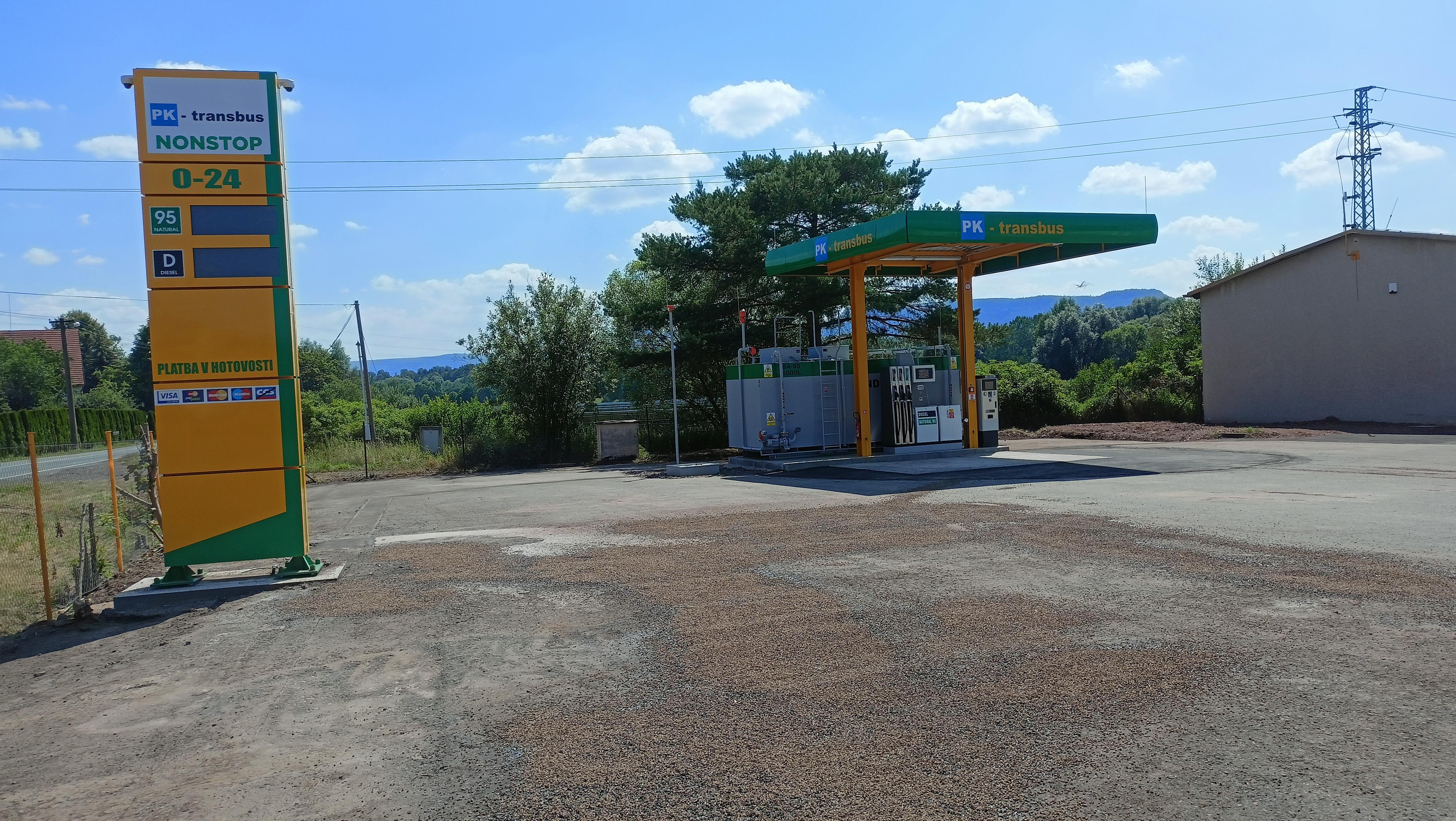 Čerpací stanice PK-transbus s.r.o.