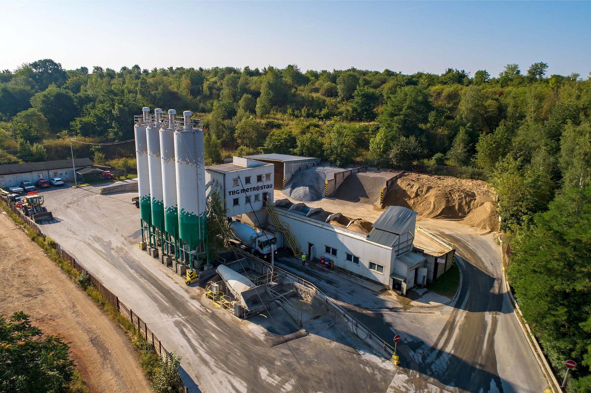 Betonárna Praha Radlice - TBG METROSTAV s.r.o.