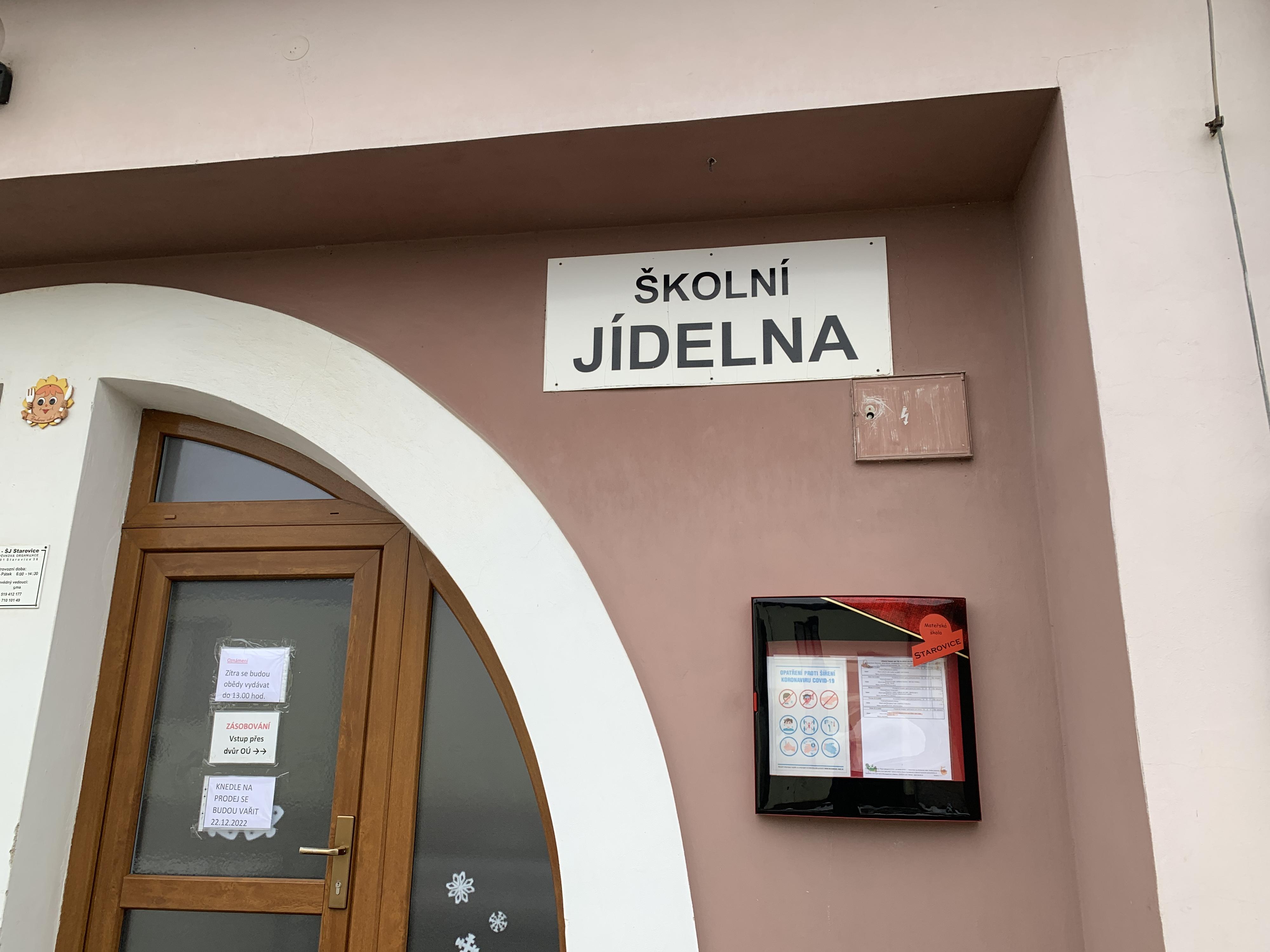 Školní jídelna Starovice foto 2