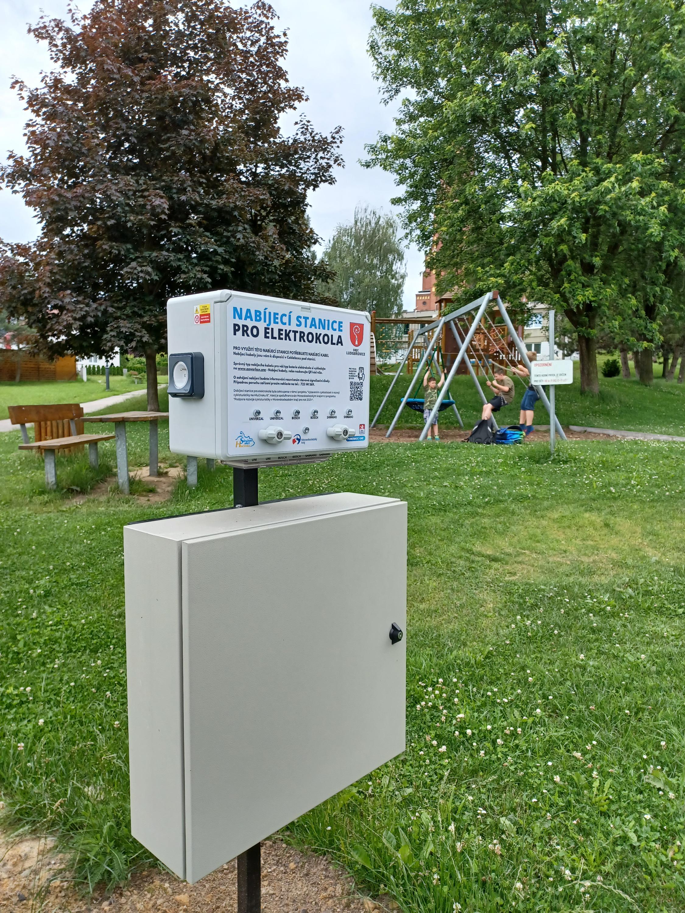 Nabíjecí stanice Obec Ludgeřovice foto 3