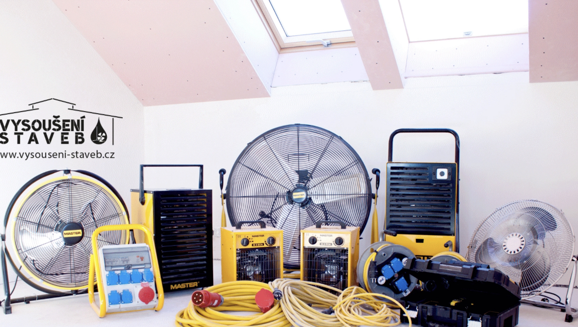 Vysoušení staveb foto 2