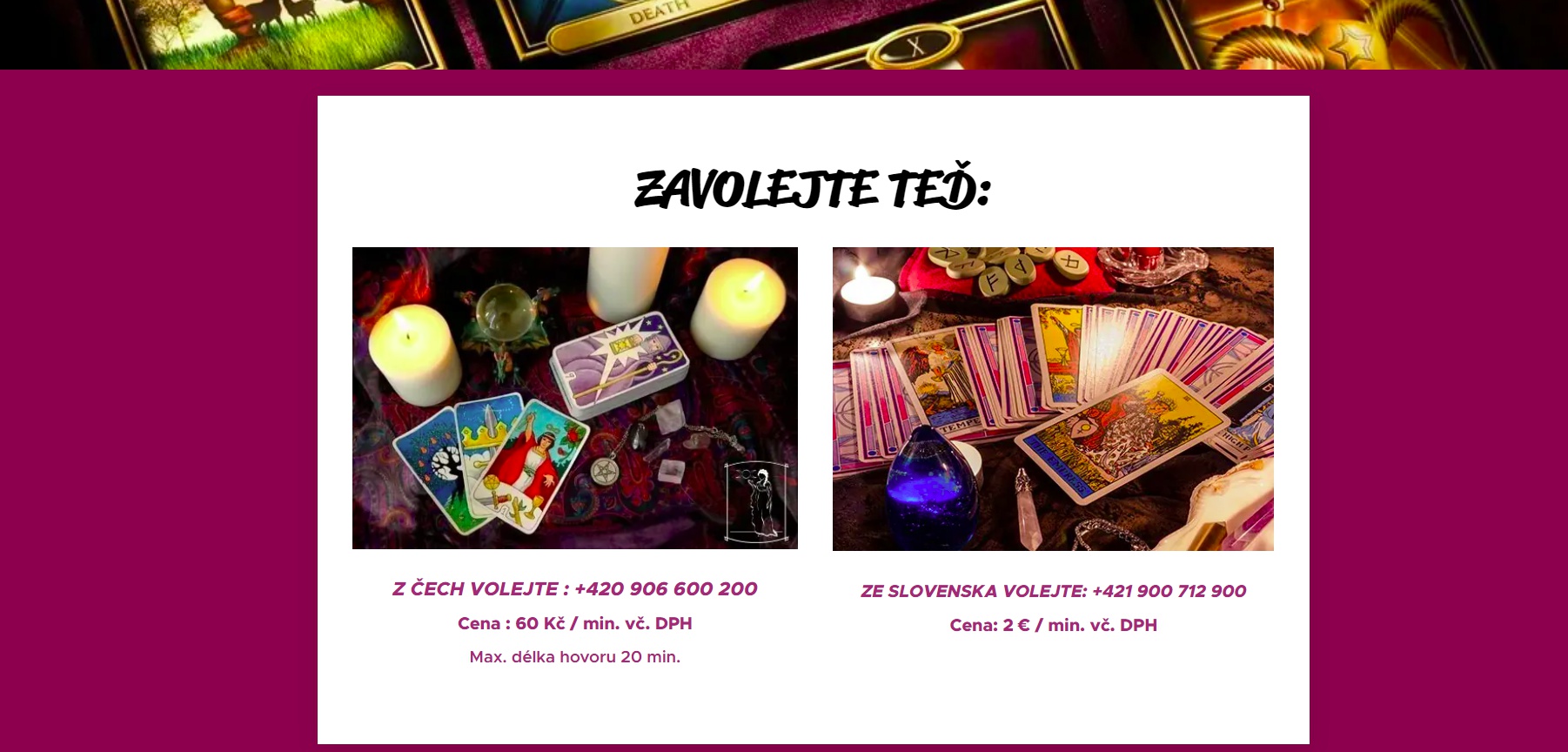 Věštění po telefonu foto 3