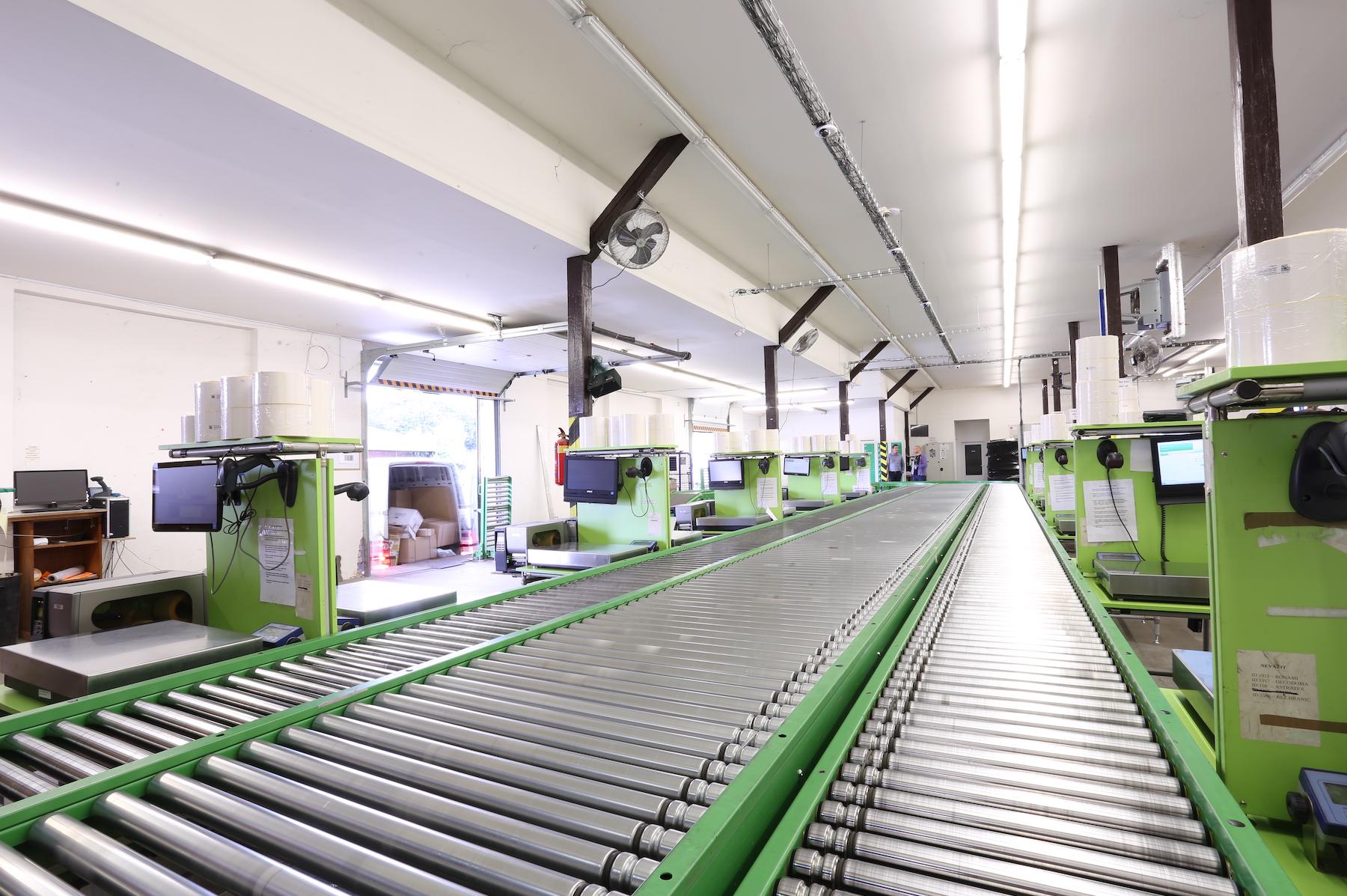 Pošta bez hranic - centrální depo Zlín