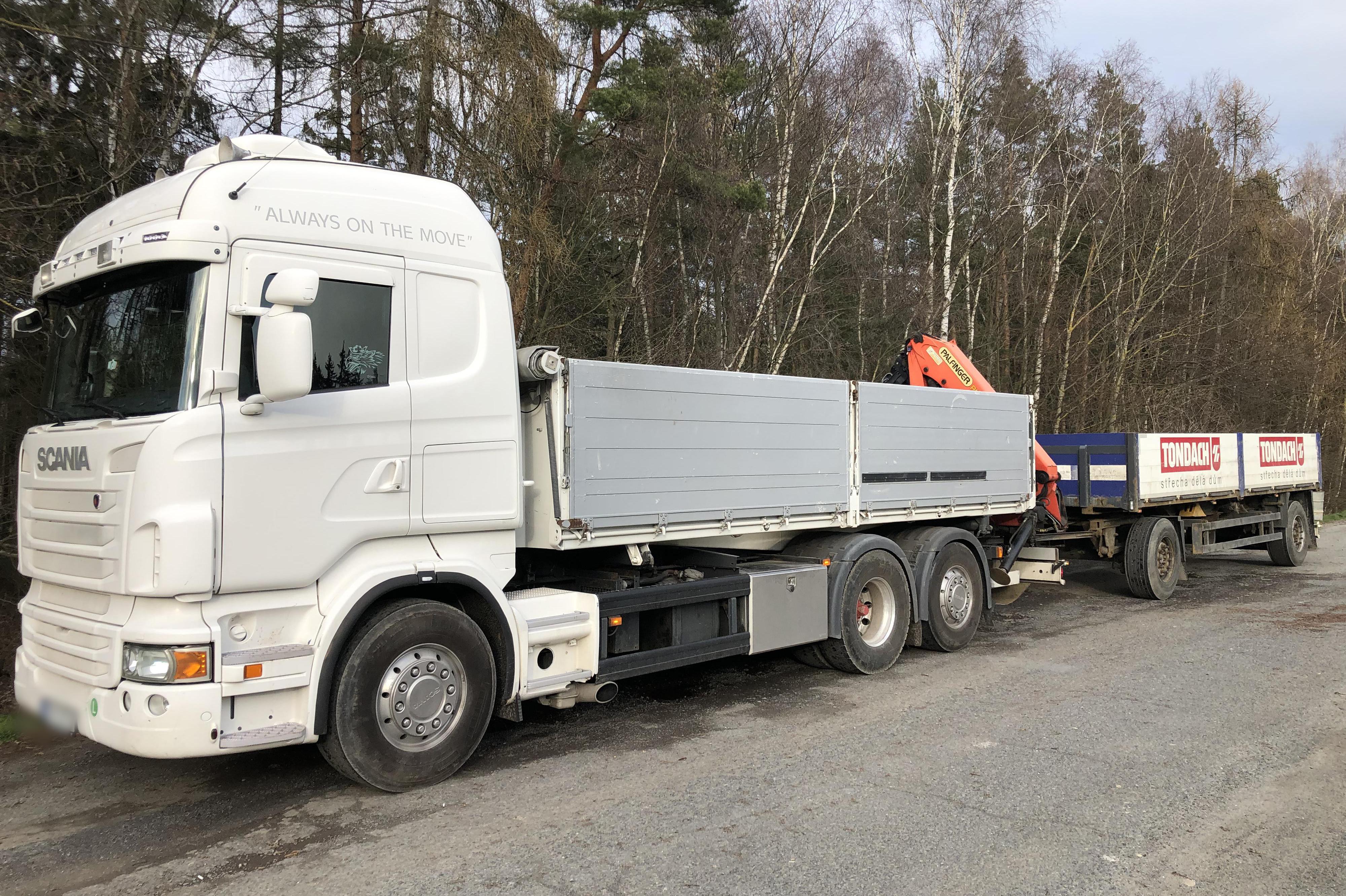 Autodoprava s hydraulickou rukou - Zdeněk Murdych