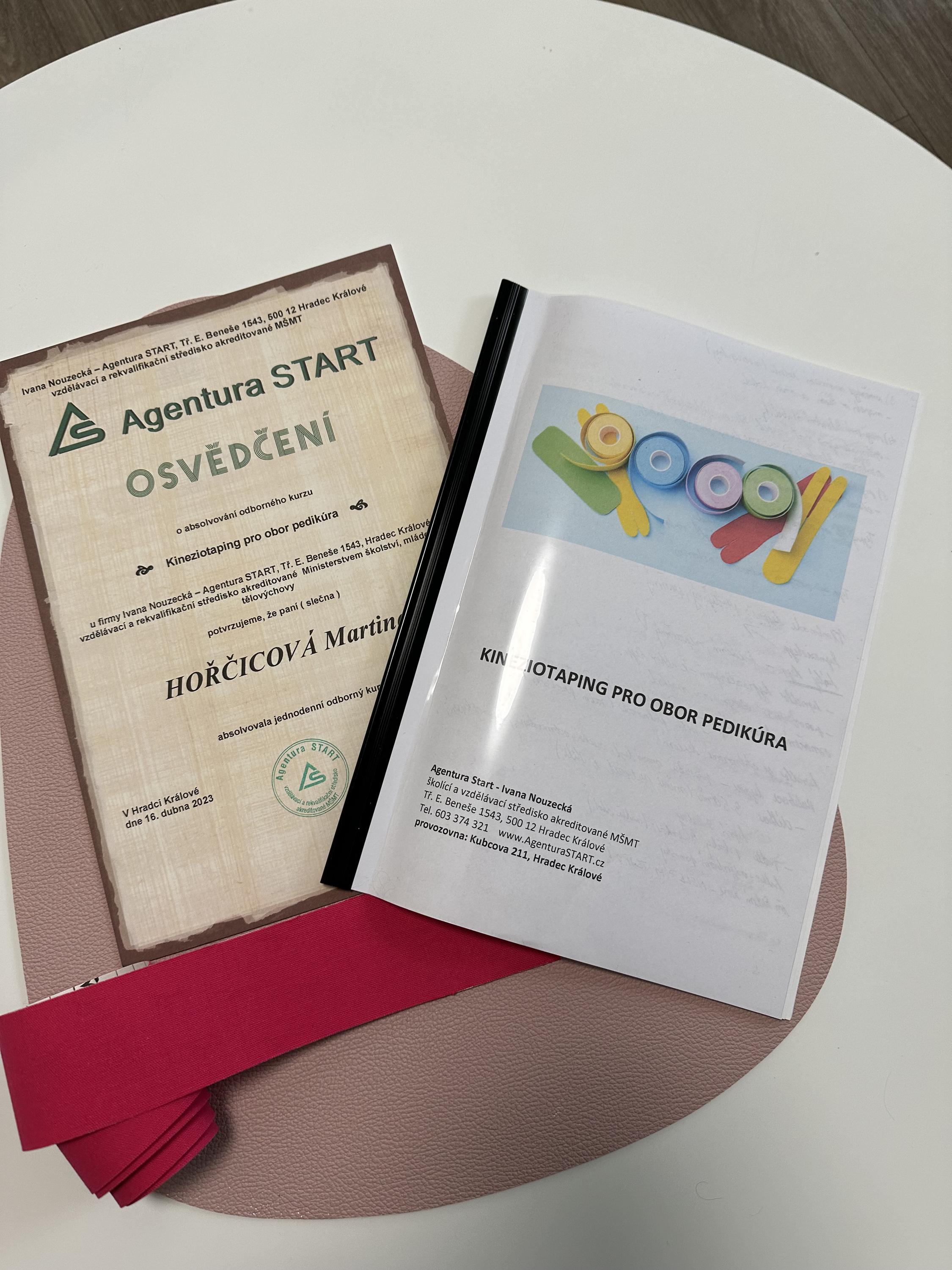 Pedikúra Martina Hořčicová foto 6
