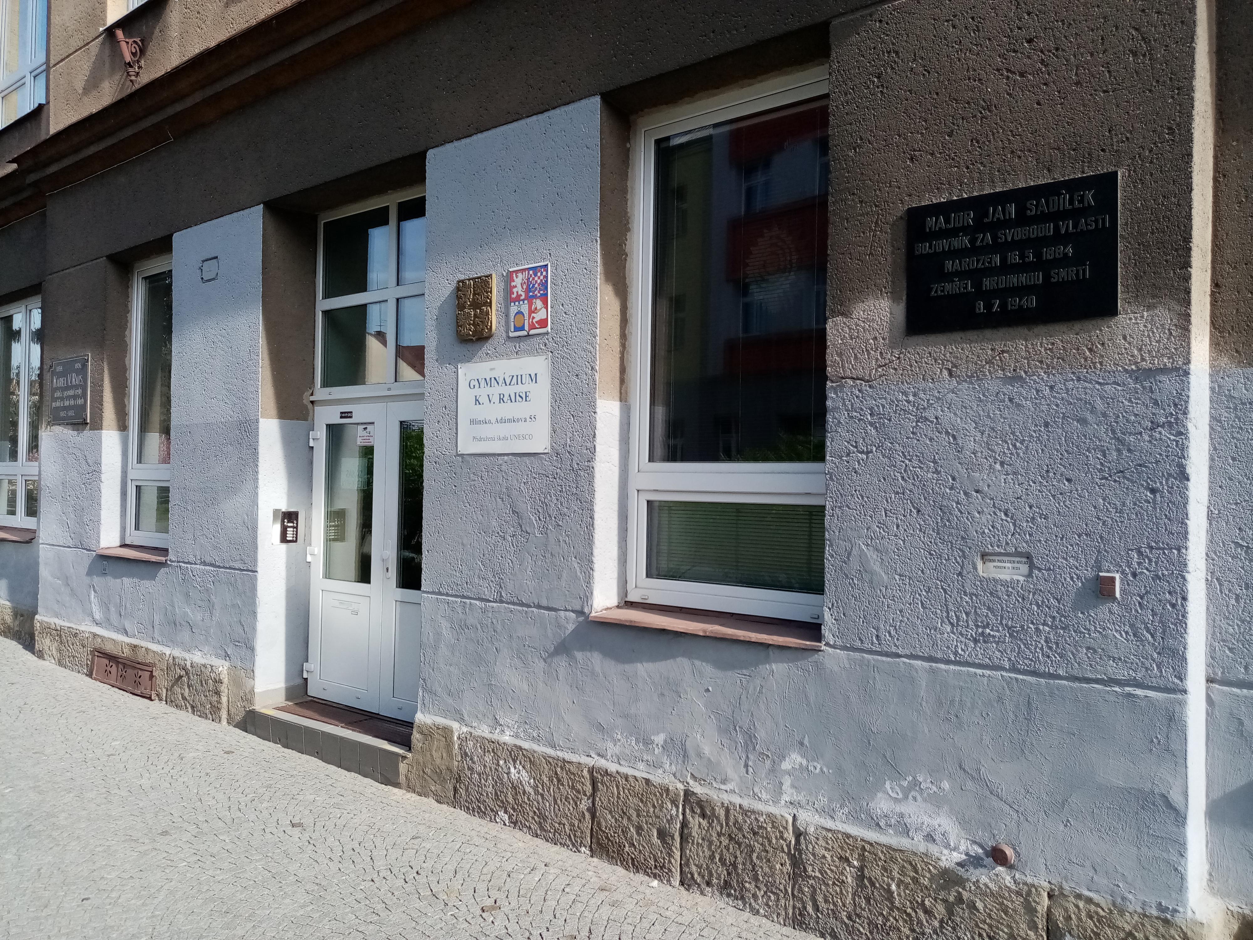 Gymnázium K. V. Raise a Střední odborné učiliště, Hlinsko, Adámkova 55 foto 2