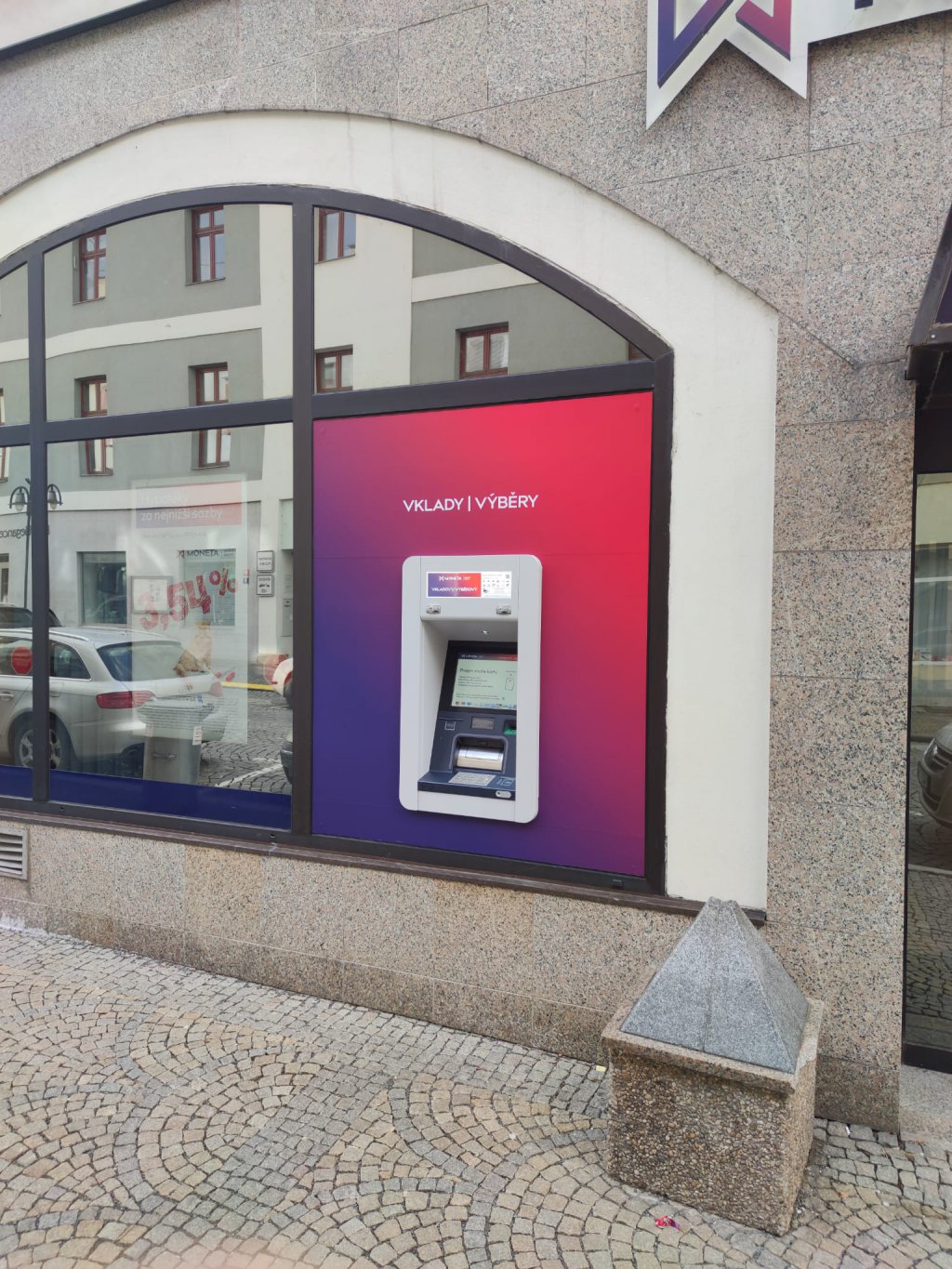 Bankomat MONETA Money Bank vkladový foto 2