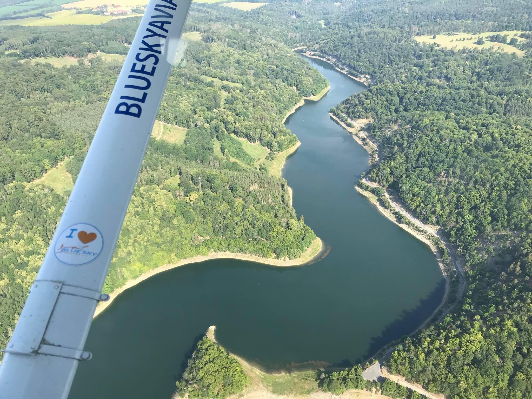 Vyhlídkové lety Kladno foto 2