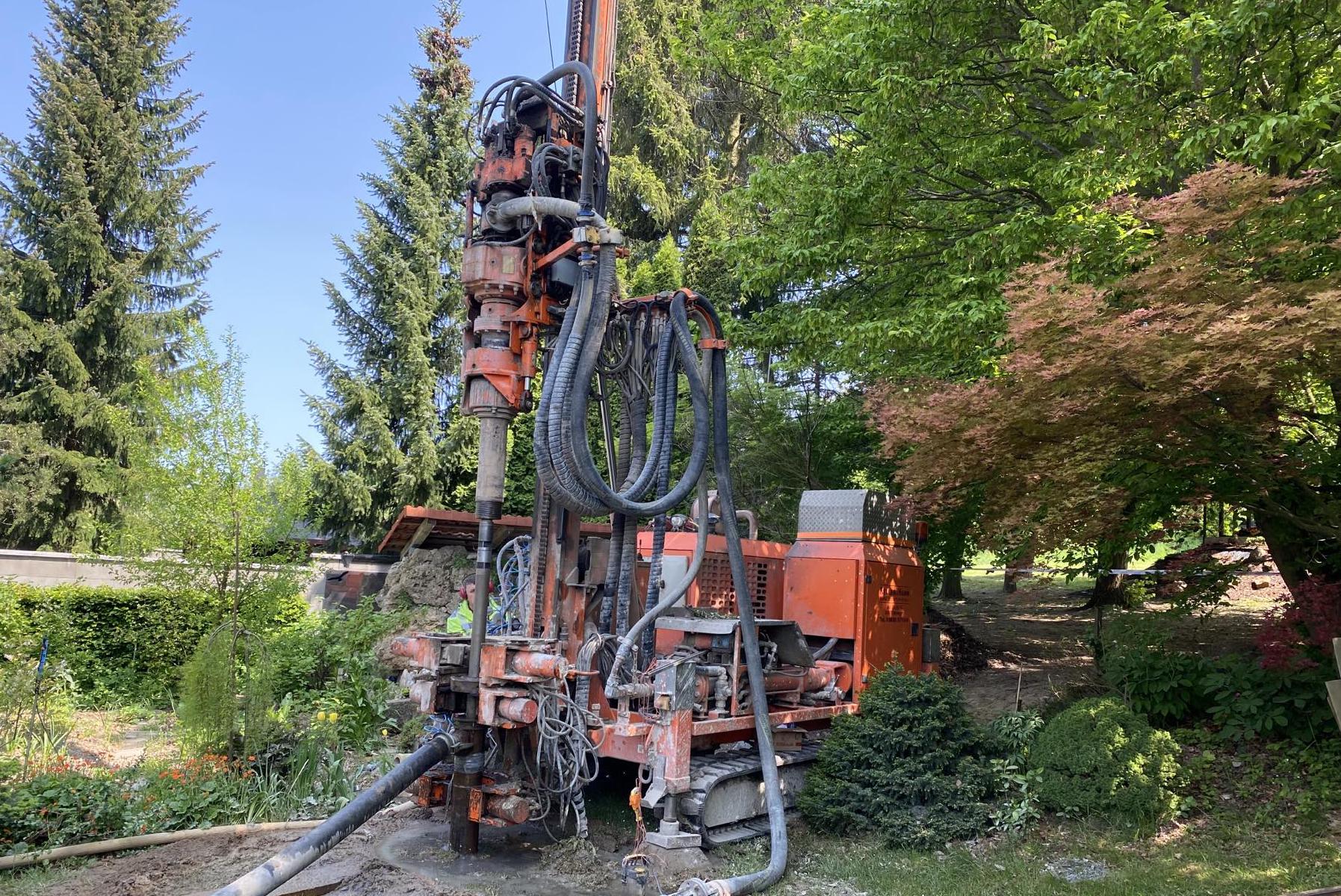 Vrt-Tech. Vrtané studny, vrty pro tepelná čerpadla