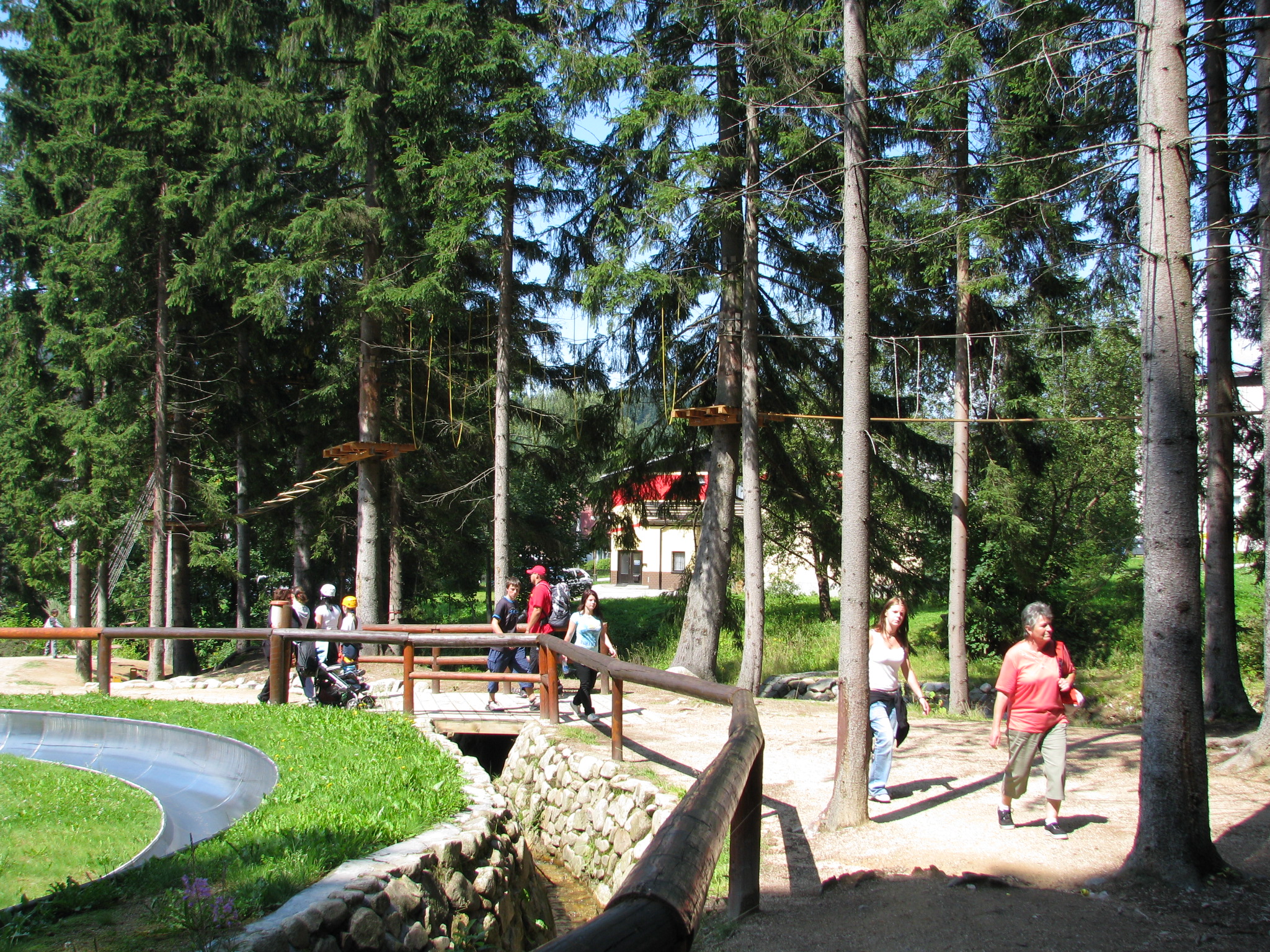 Lanové centrum Monkey Park foto 5