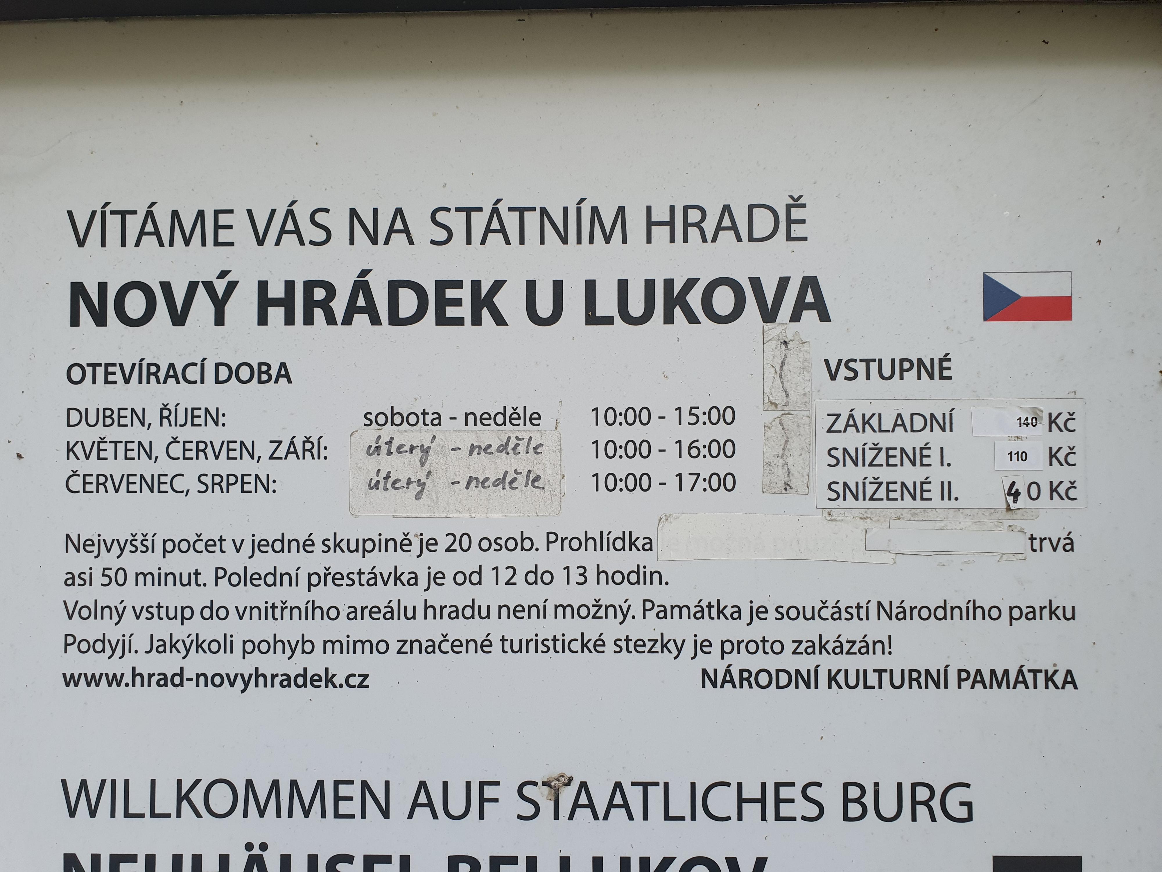 Zřícenina hradu Nový Hrádek u Lukova foto 5