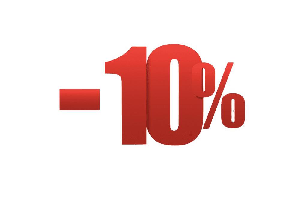 10% sleva na celou objednávku pro nové zákazníky.