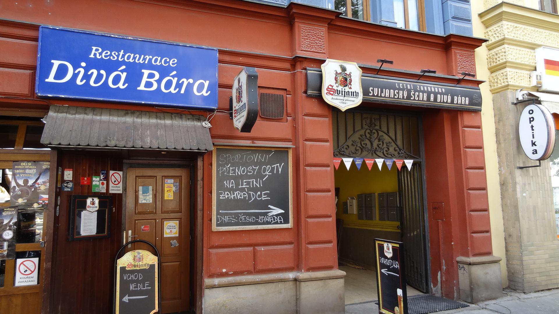 Restaurace Divá Bára