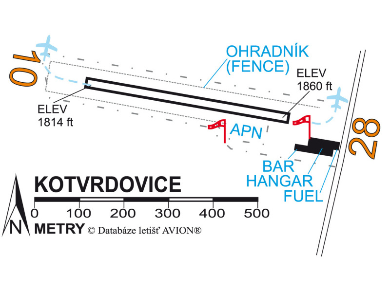 Letiště Kotvrdovice (LKKOTV)